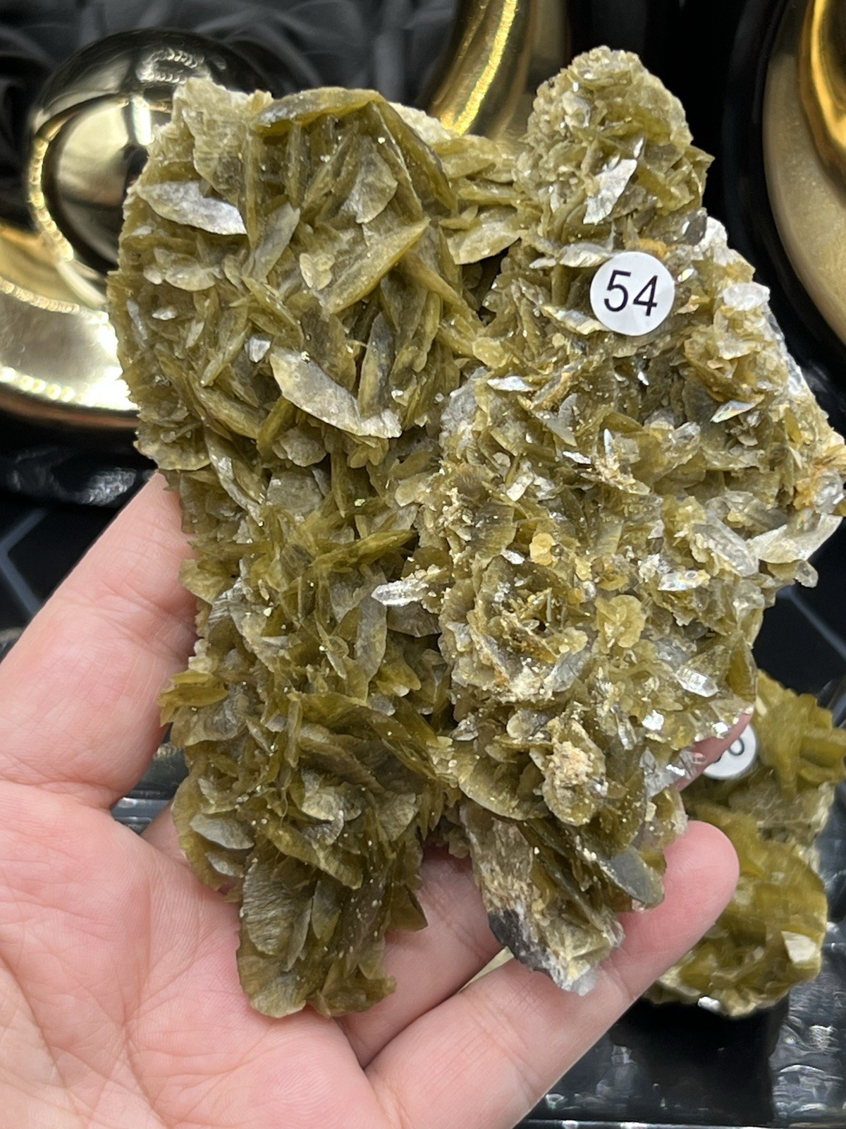 Natural Green Siderite Specimen “Some” quartz & Dolomite Free ship & Gift