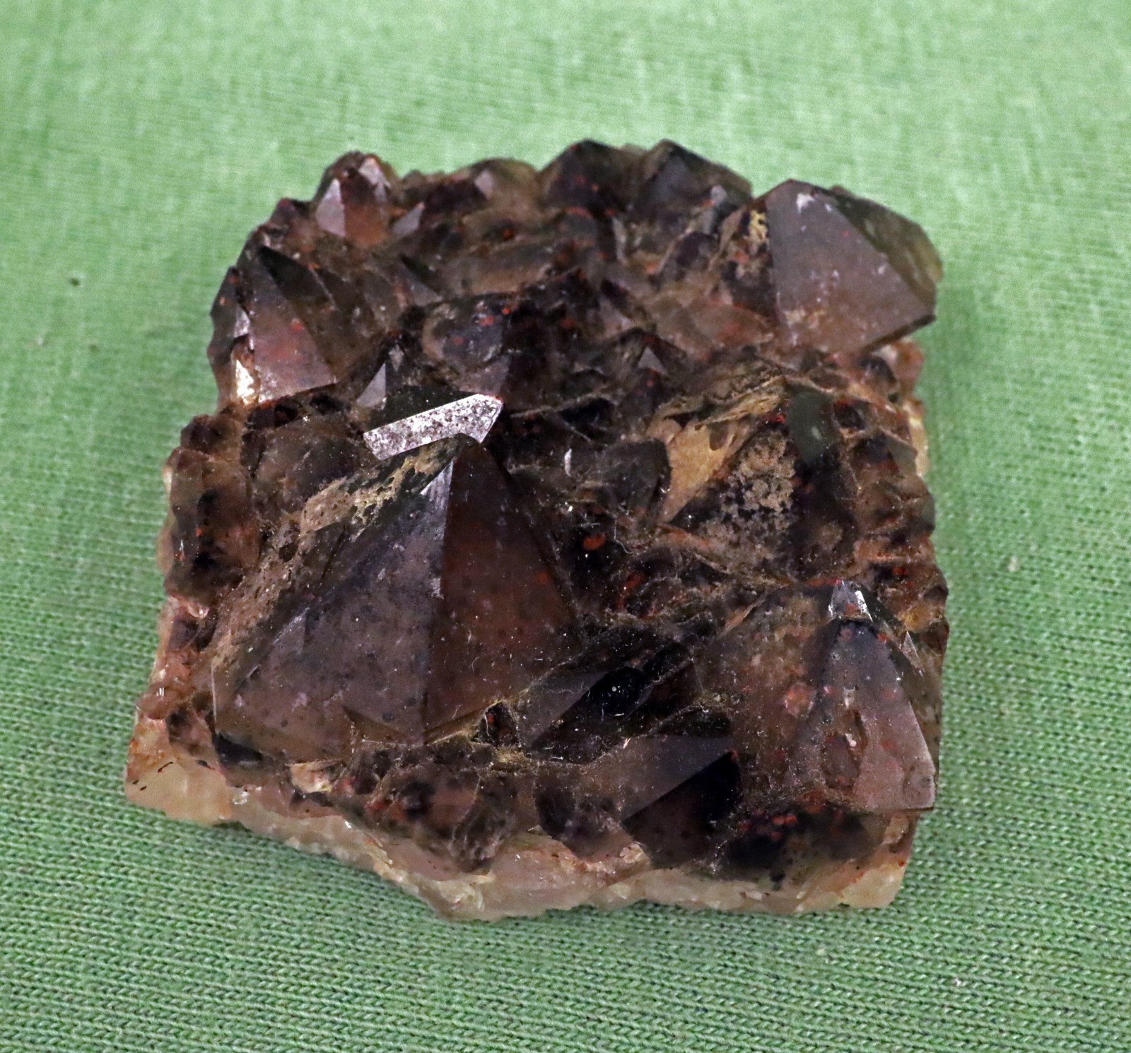 Thunder Bay Hematite Dark Purple “Black”Amethyst Cluster Ontario, Canada