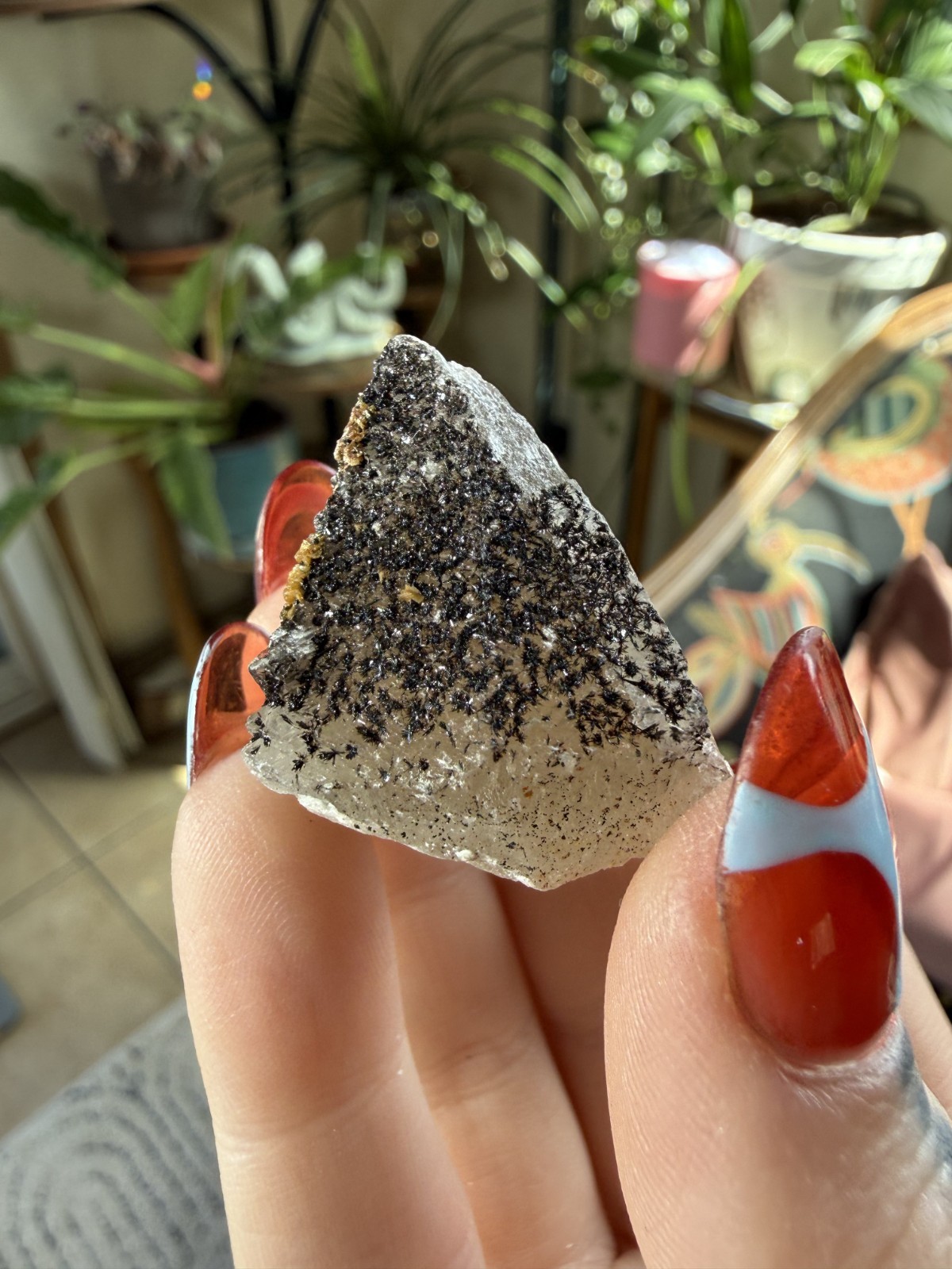 Black “Darth Vader” Dogtooth Calcite (3-Piece Lot) – Daye, Hubei, China – 1.06oz