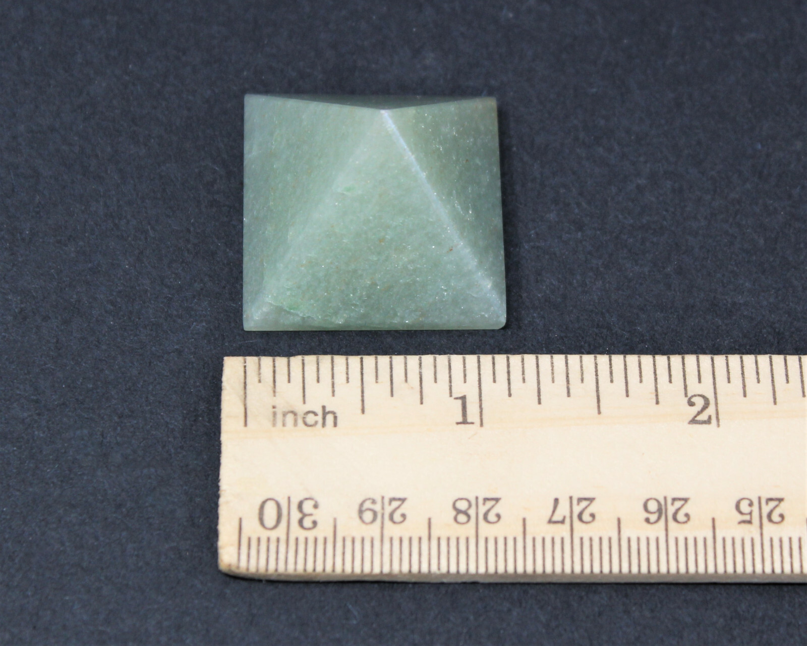 Green Aventurine Crystal Pyramid (Medium 1 – 1.25″) Reiki Healing Quartz Pyramid
