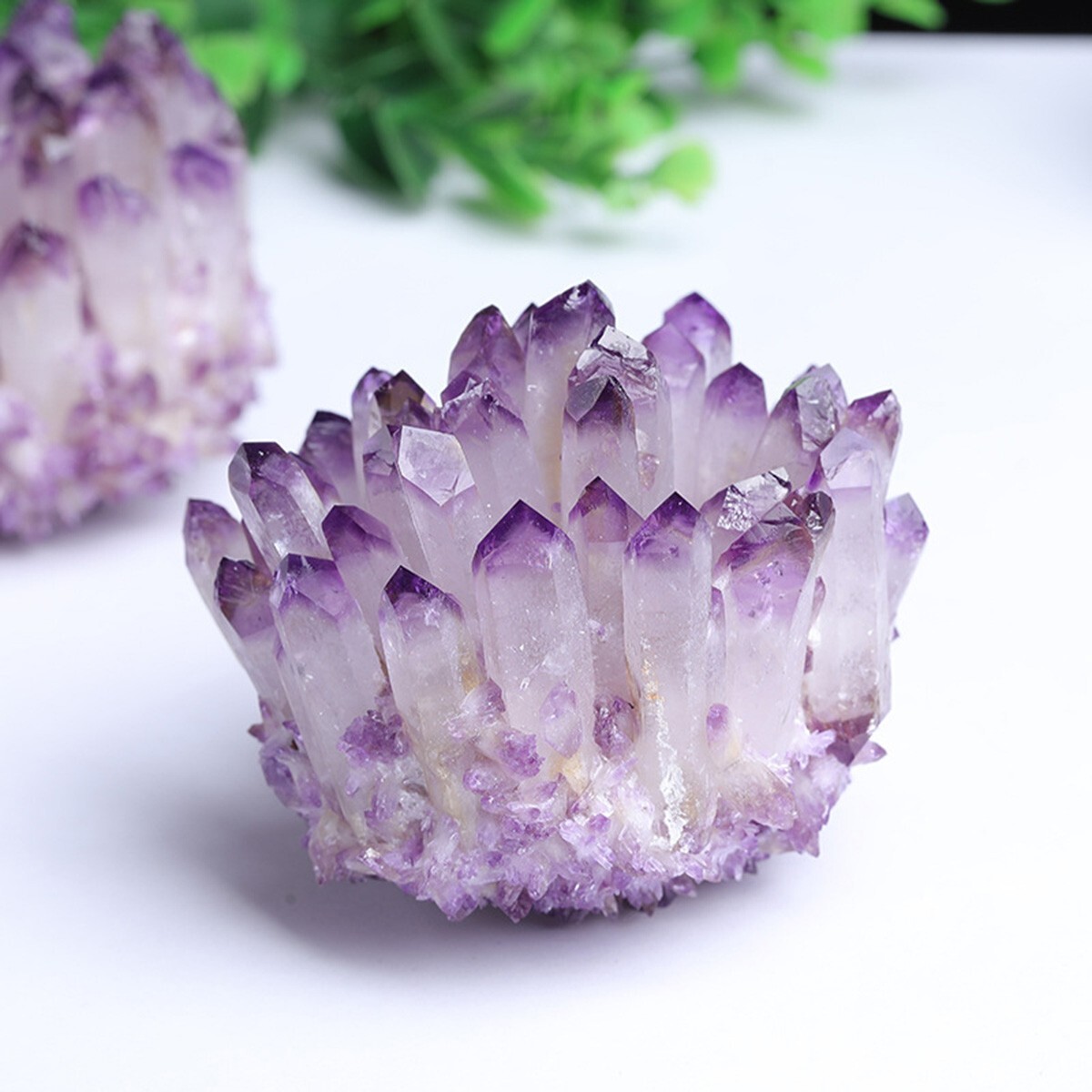 300g+ Natural Rare Large Raw Amethyst Crystal Cluster Healing Mineral Specimens