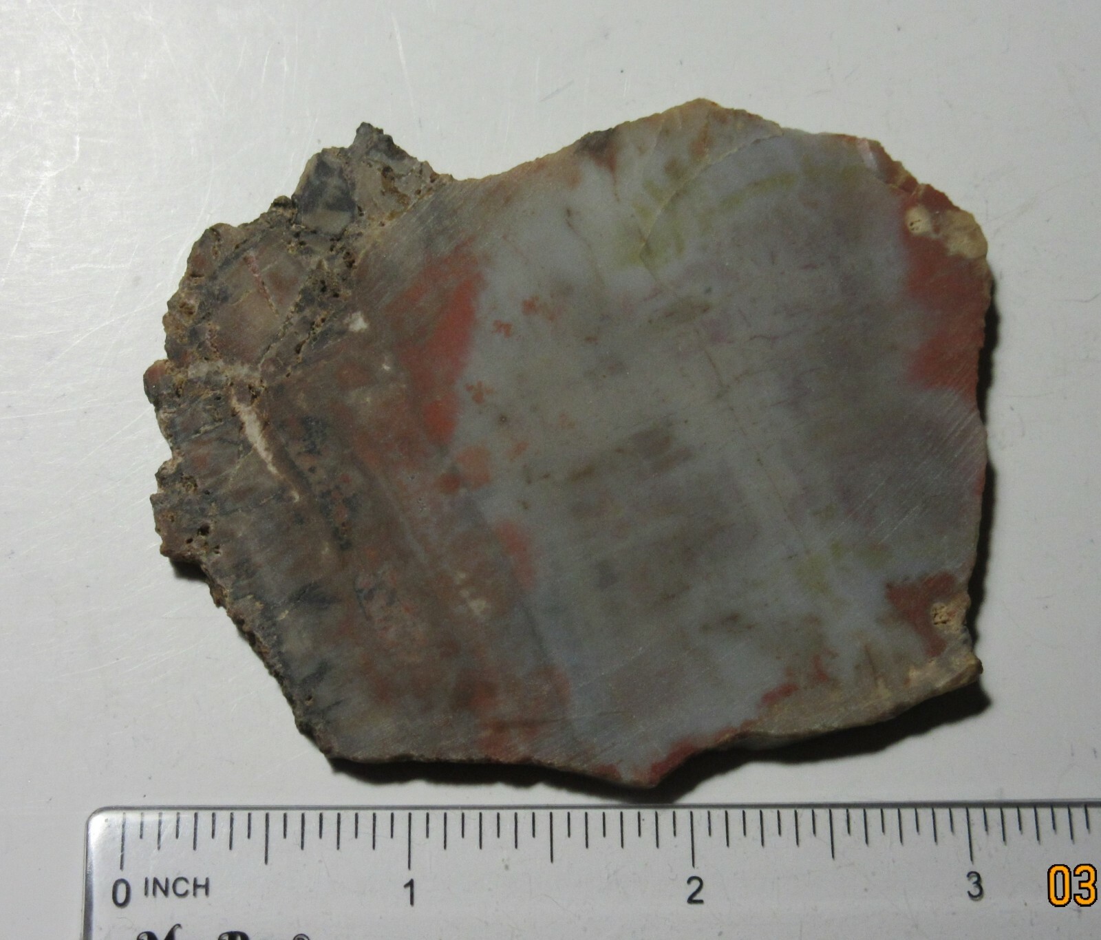 Fancy Indian Purple Jasper Rough 3 Inch Slice Collectible Reiki FIJ-1