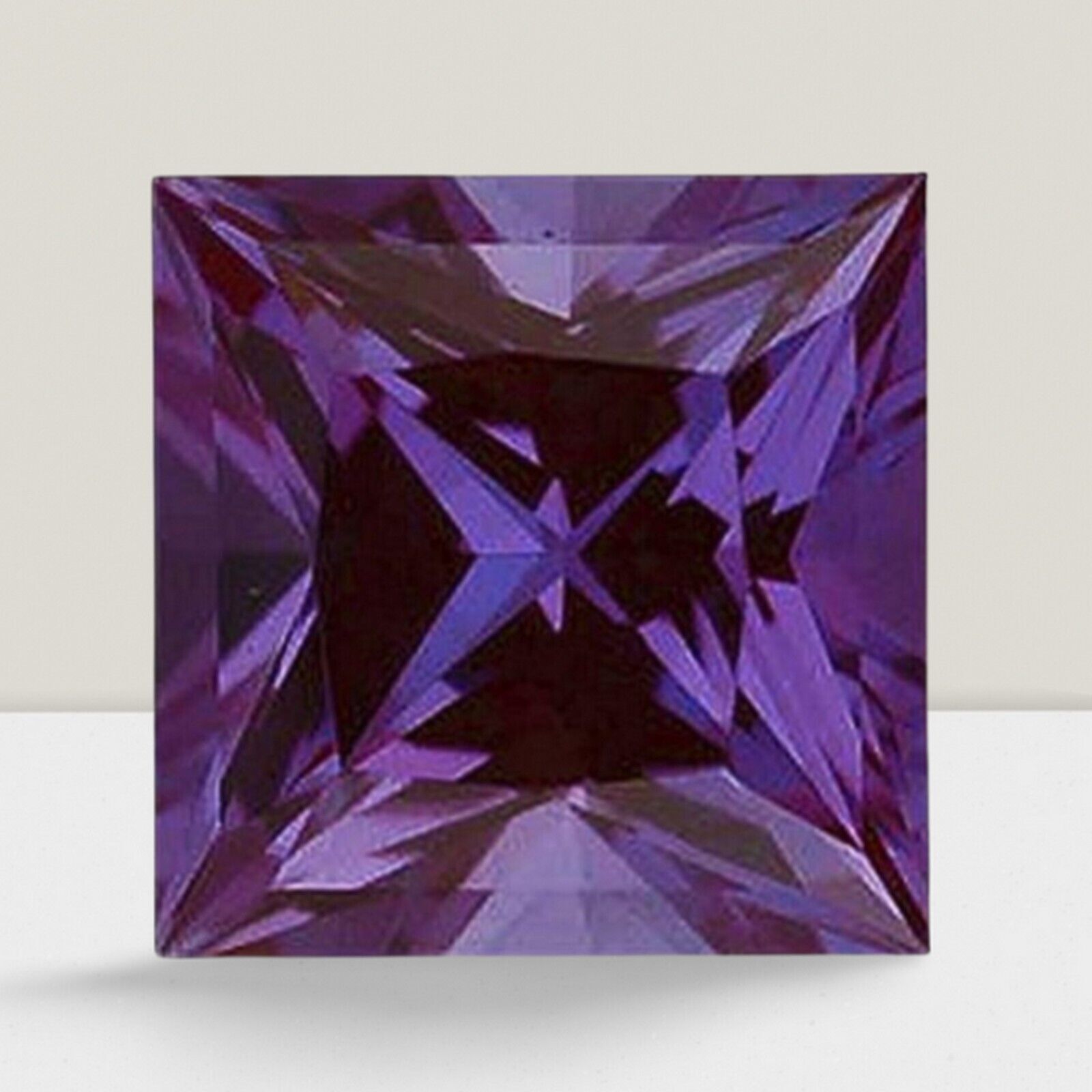 Alexandrite Square Cut Gemstone 1 Cts – 6 mm Lustrous Loose Gem
