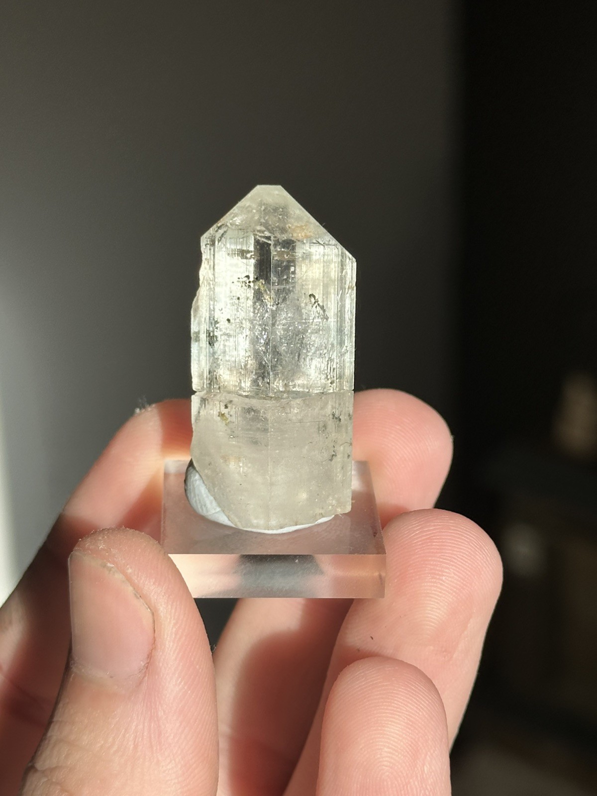 Topaz W/ Molybdenite Inclusions, Innot Hot Springs, Qld, Australia