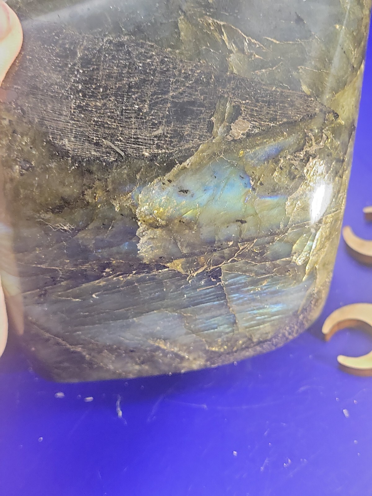 Large Labradorite Freeform Full Polish Madagascar