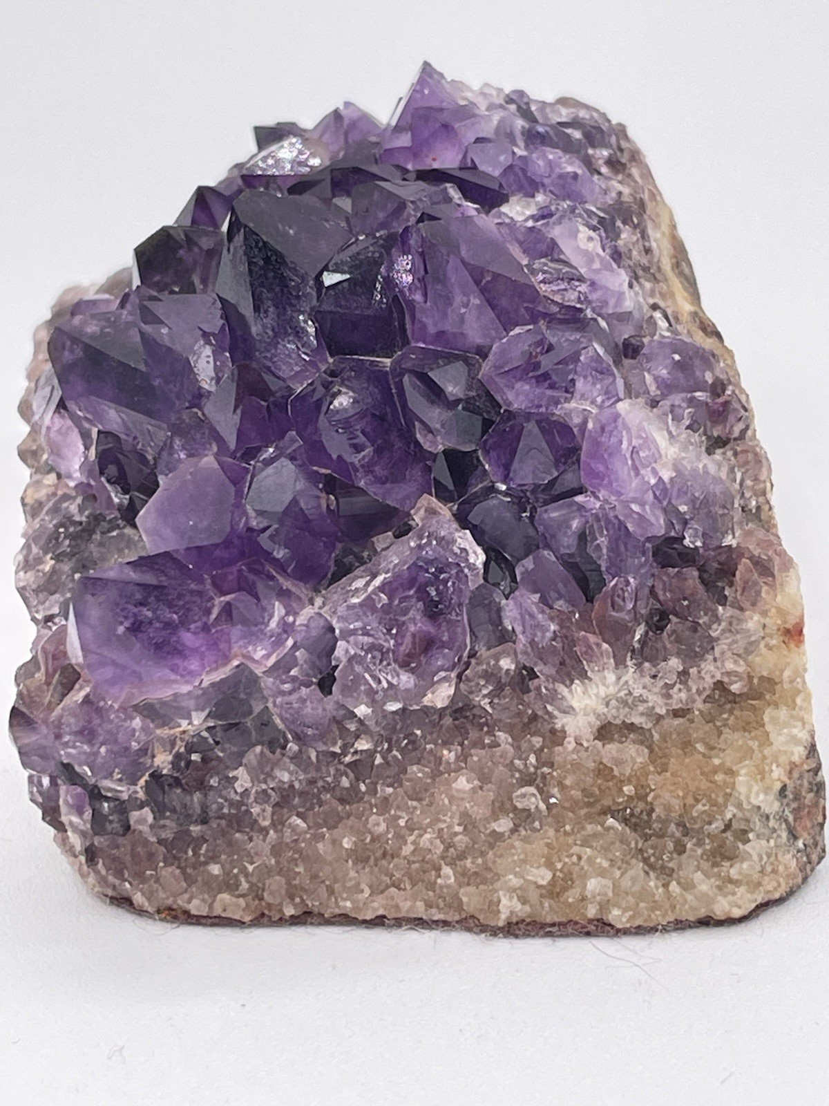 Natural Cluster Amethyst Geode Quartz for Display