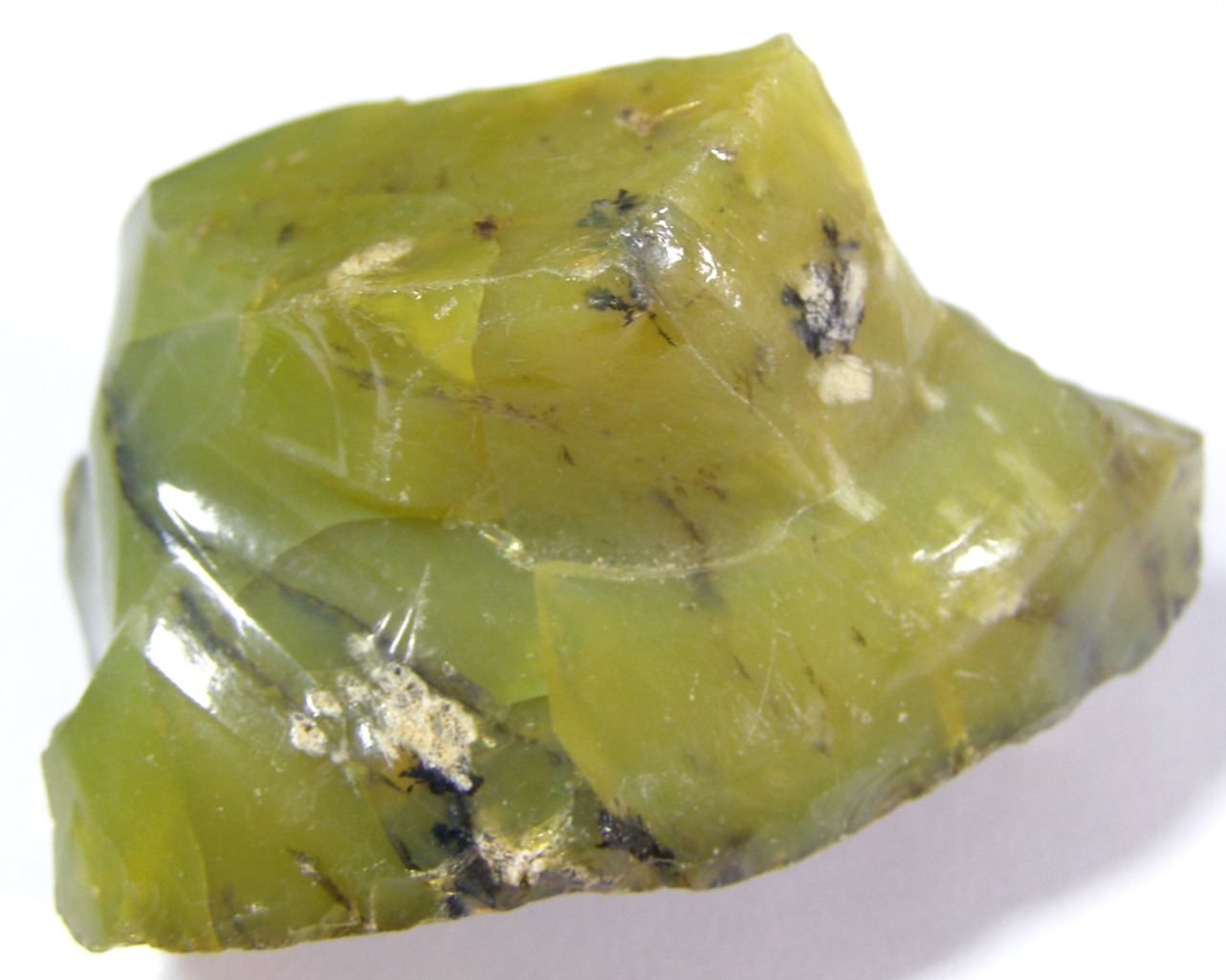 NATURAL GREEN OPALITE PIECE – 5.5 x 3.6 x 3.4 cms 51.20 gms