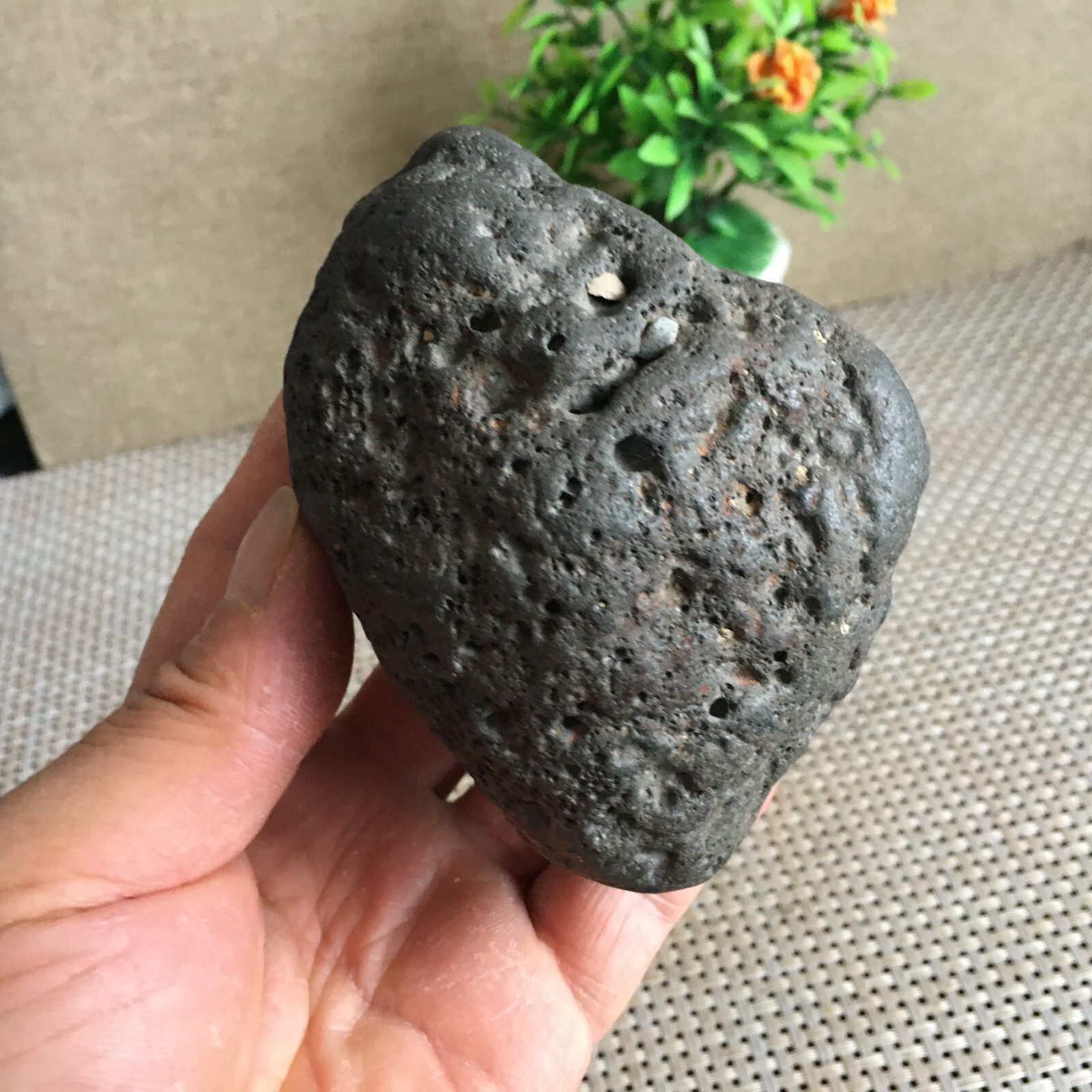 725g Natural Iron nickel Non-magnetic Meteorite Specimen from China B2495