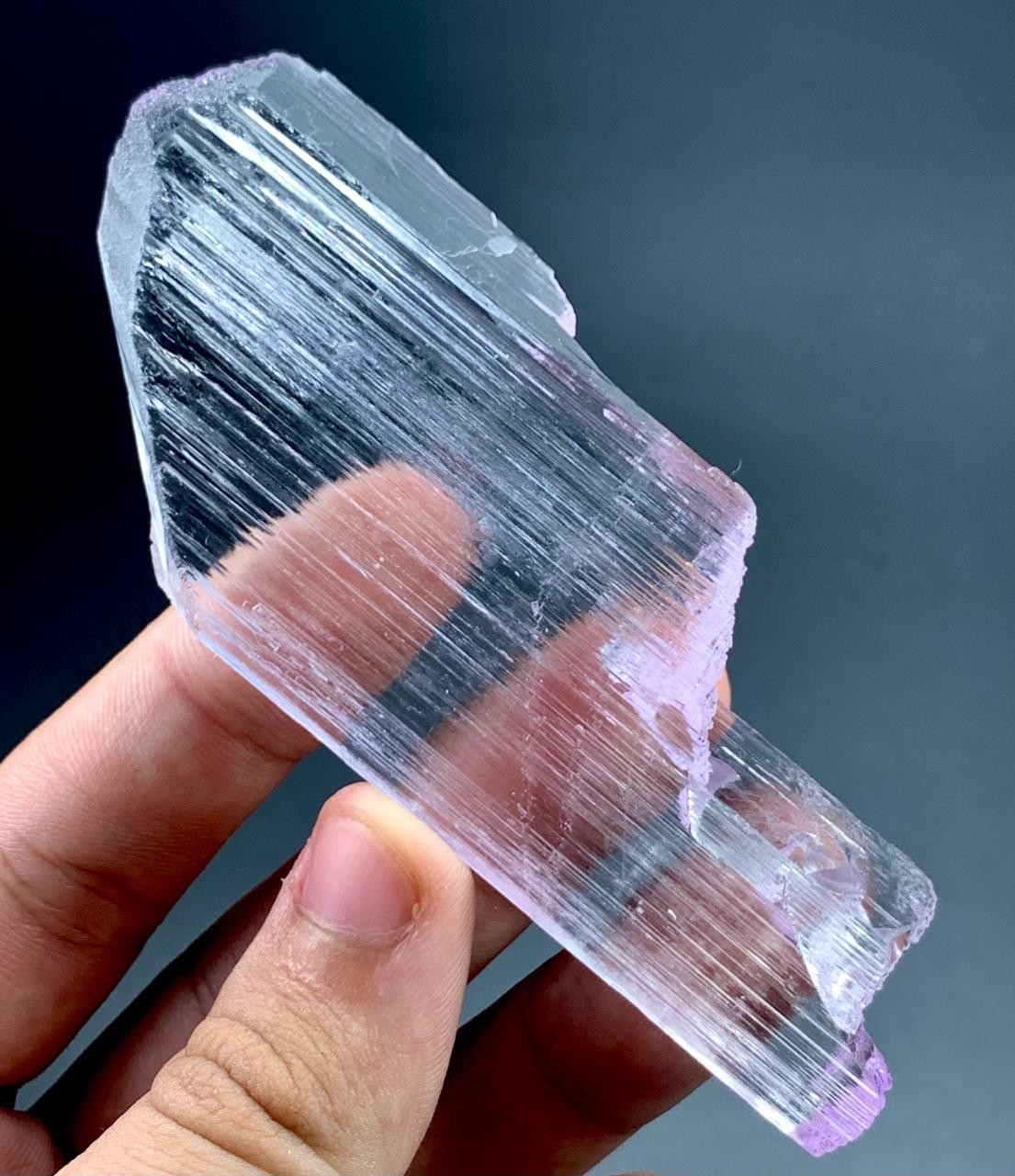 295 Carat Natural Pink kunzite Crystal Specimen From Afghanistan