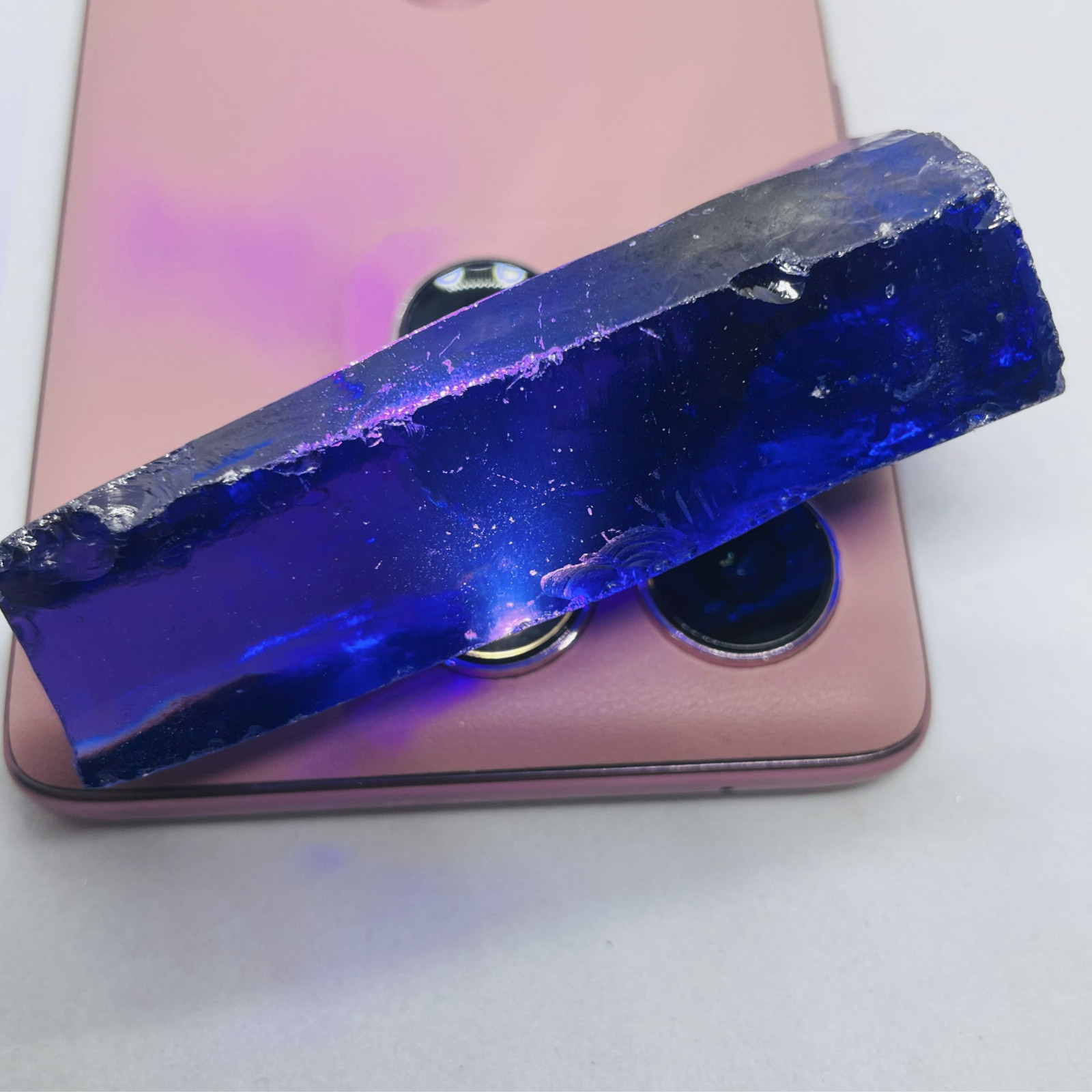 500CT Rough Blue Zircon Natural Stone | Healing Raw Crystal for Spiritual Energy