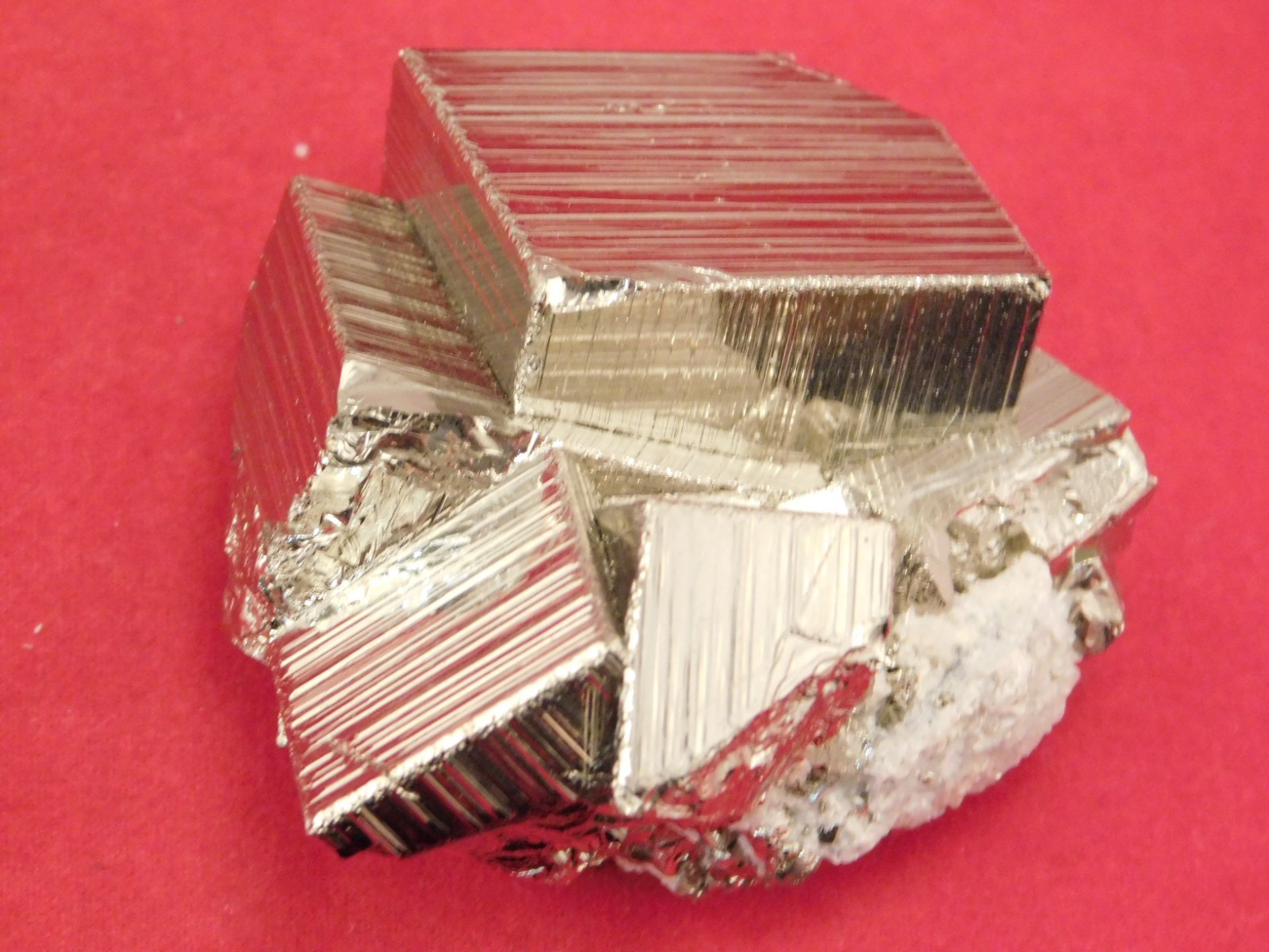 Smaller Nice and 100% Natural Pyrite CUBE Cluster Huanzala Mine Peru 132gr