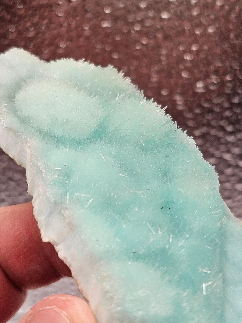 112g Blue Aragonite Greece Raw Specimens Crystals Minerals