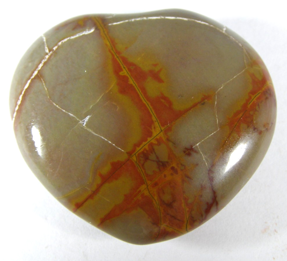 NOREENA JASPER HEART – 3.5 x 3.4 cms 24.86 gms – Australia