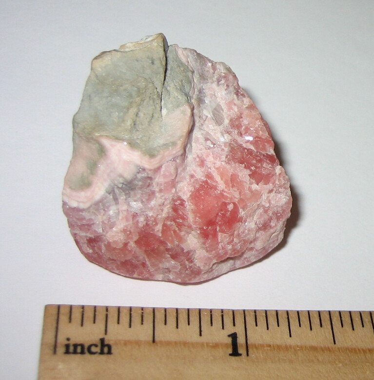 1.2″ POLISHED / ROUGH NATURAL RHODOCHROSITE CRYSTAL MINERAL ARGENTINA ~ 36.9g *1