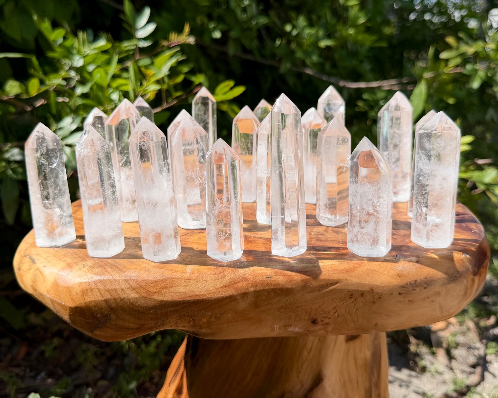 Clear Quartz Obelisk (6-Sided, ‘A’ Grade, Quartz Crystal Point, Crystal Tower)