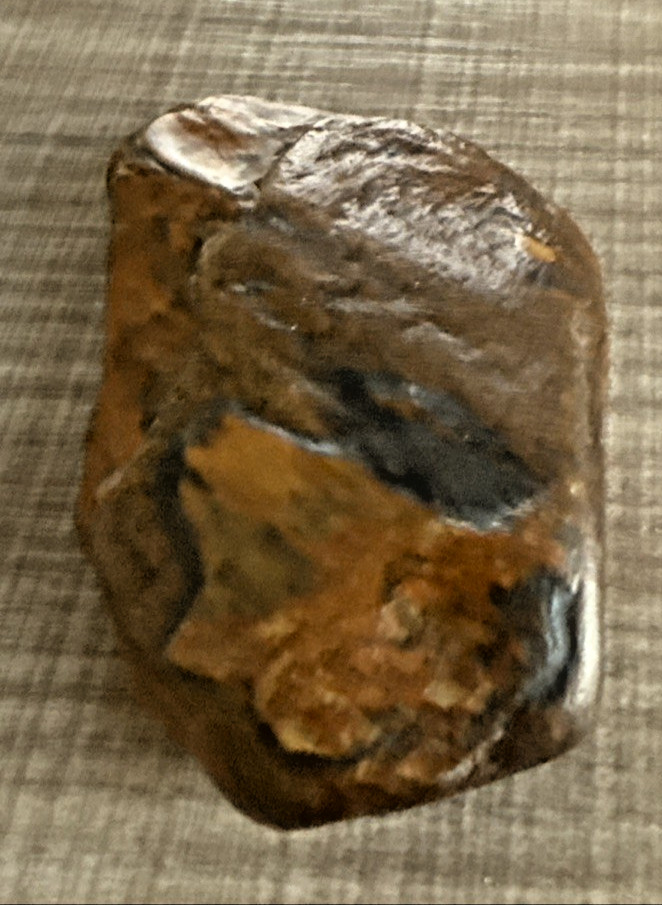 146g Wind Worn Ventifact Banded Tiger Iron – Seers Stone – Wyoming US – Lapidary
