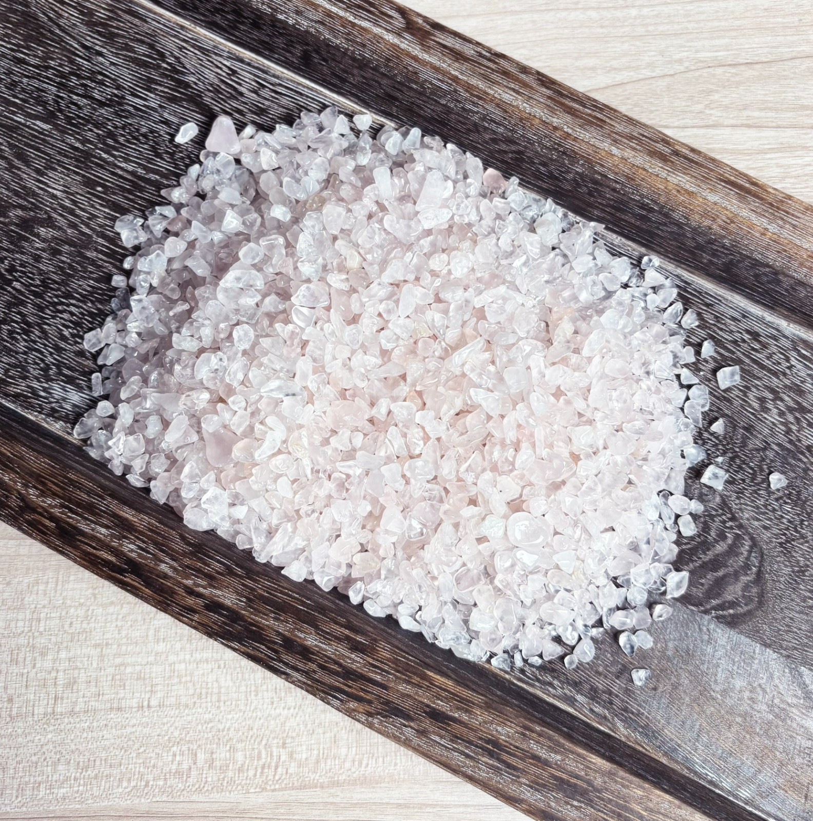 Rose Quartz Chips 12oz Bulk Natural Crystal Stone Jewelry Making Resin Supply