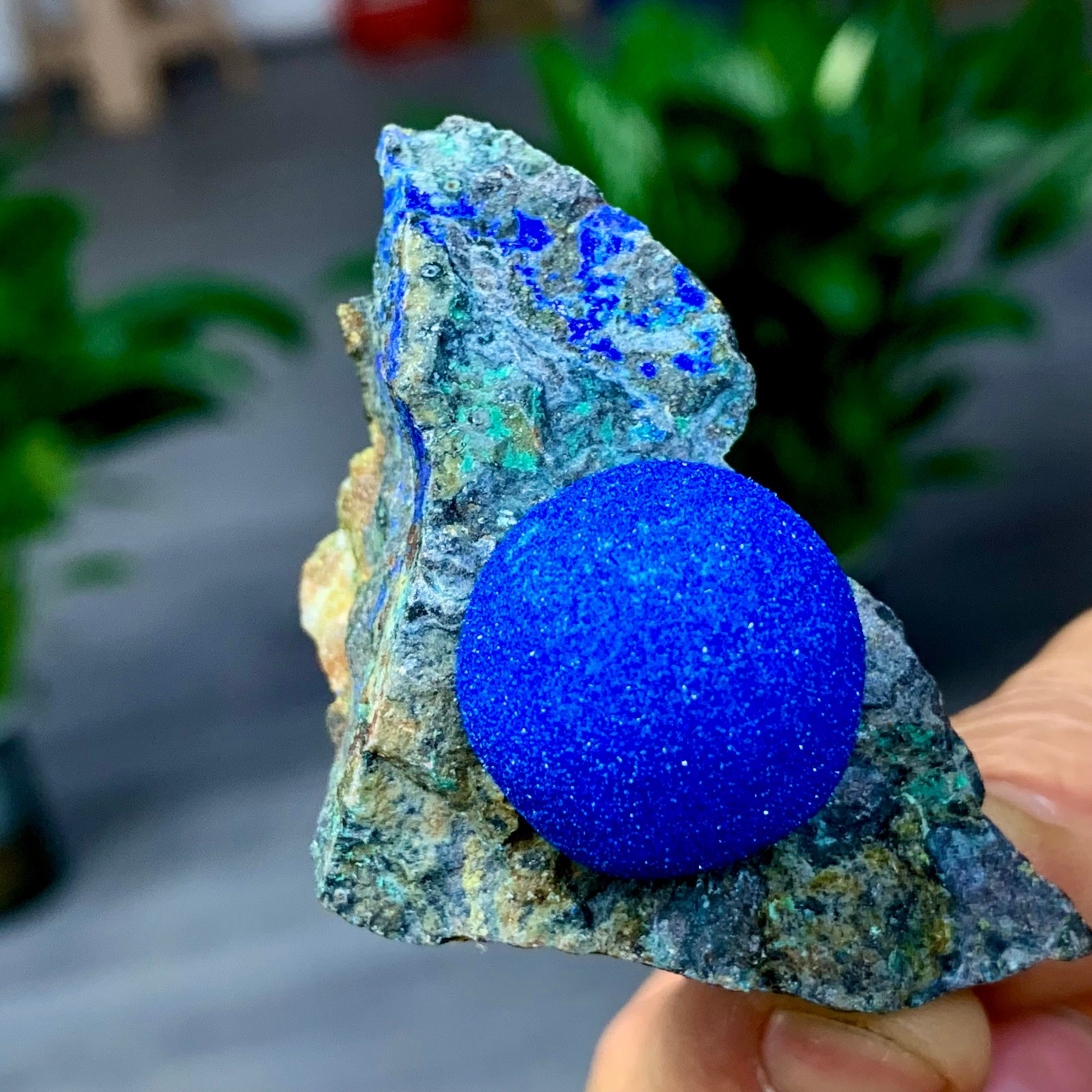 36G Pyromorphite Crystal Unique Spherical specimen, Guangxi,China