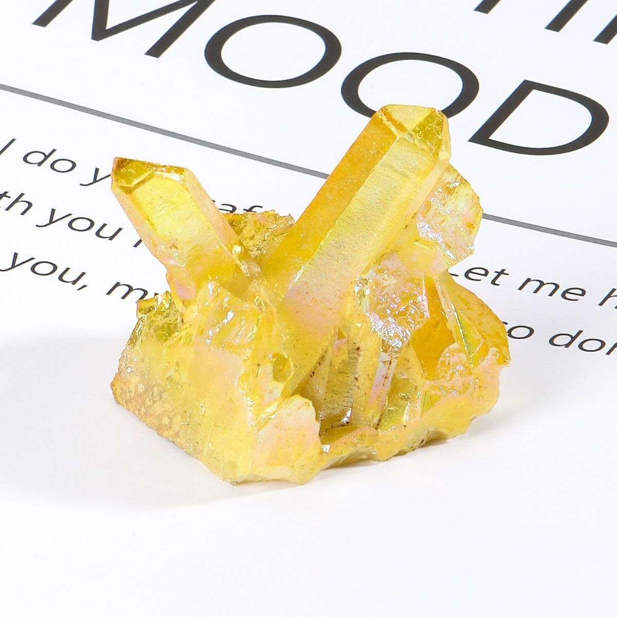 Natural Colorful Quartz Cluster Crystal Gem Stone Healing Mineral Specimen Reiki