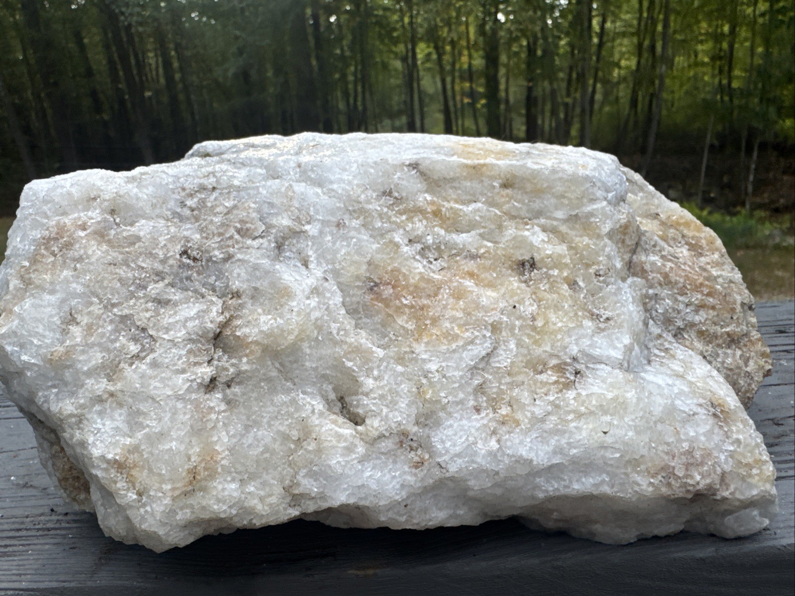 Milky White Quartz, Beautiful Rock Found Near Lakes Region Of New Hampshire 10LB