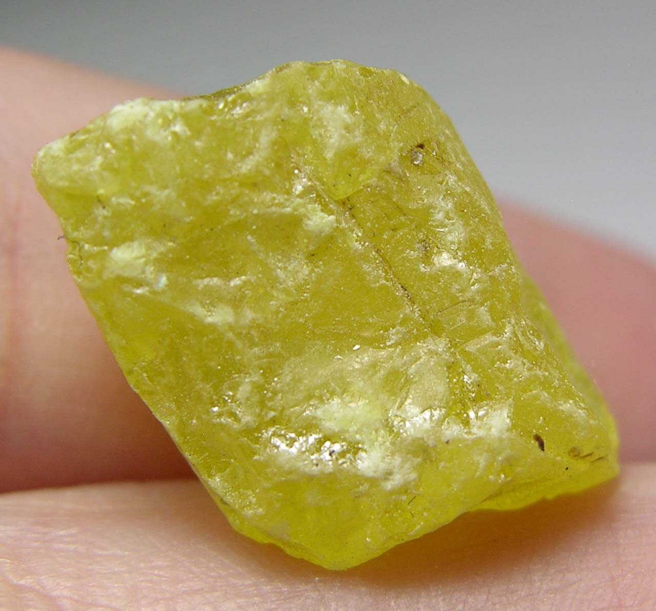 #6 Maybee Michigan 10.50ct USA Natural Sulfur Sulphur Crystal Specimen 14.00mm