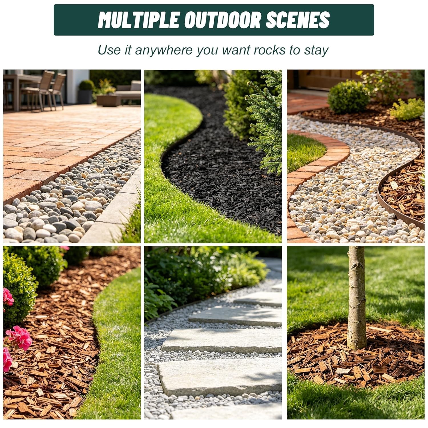 34oz Rock Glue for Yard – Weatherproof All-Weather Landscaping Solution