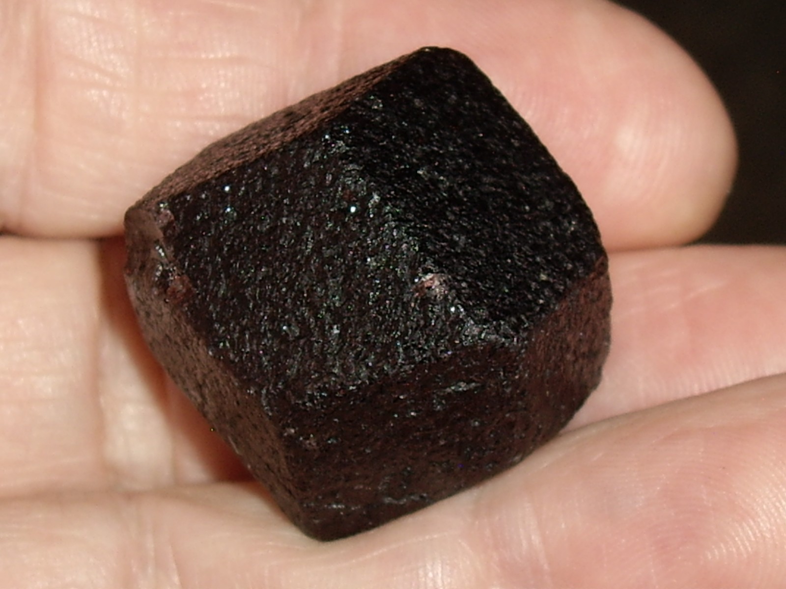 Deep Red Medium Large Almandine Garnet Crystal 36.5g