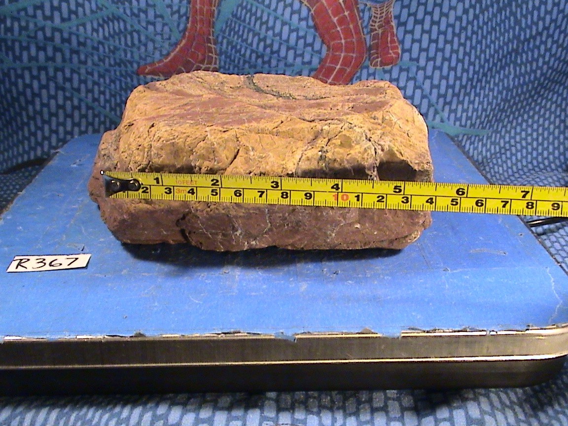 Red and Yellow Jasper Agate Solid Rough Lapidary Rock, 5 LBS, 2 OZ, #R367