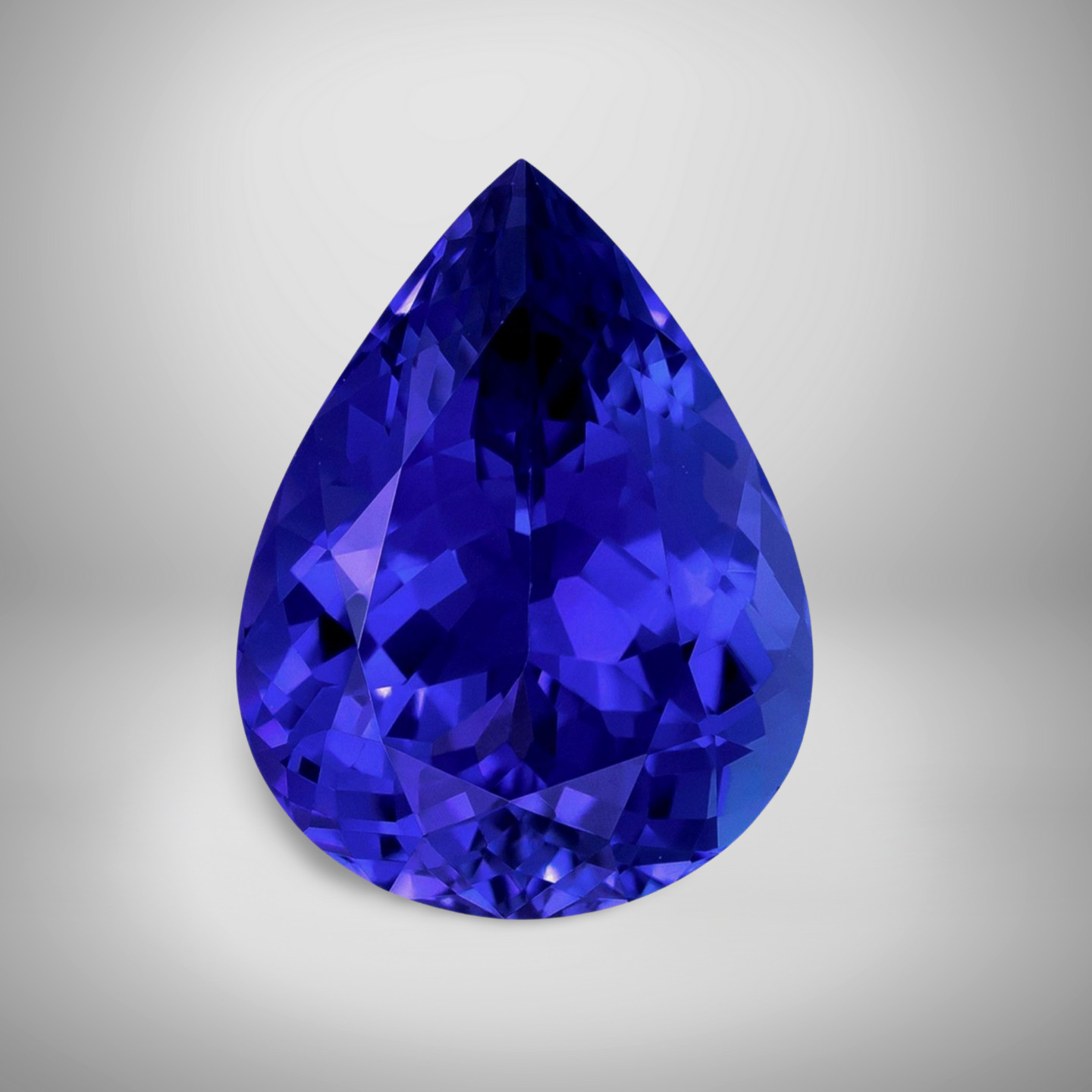 Tanzanite Pear Cut Gemstone 5 Cts – 14×9 mm Calibrated Loose Gem