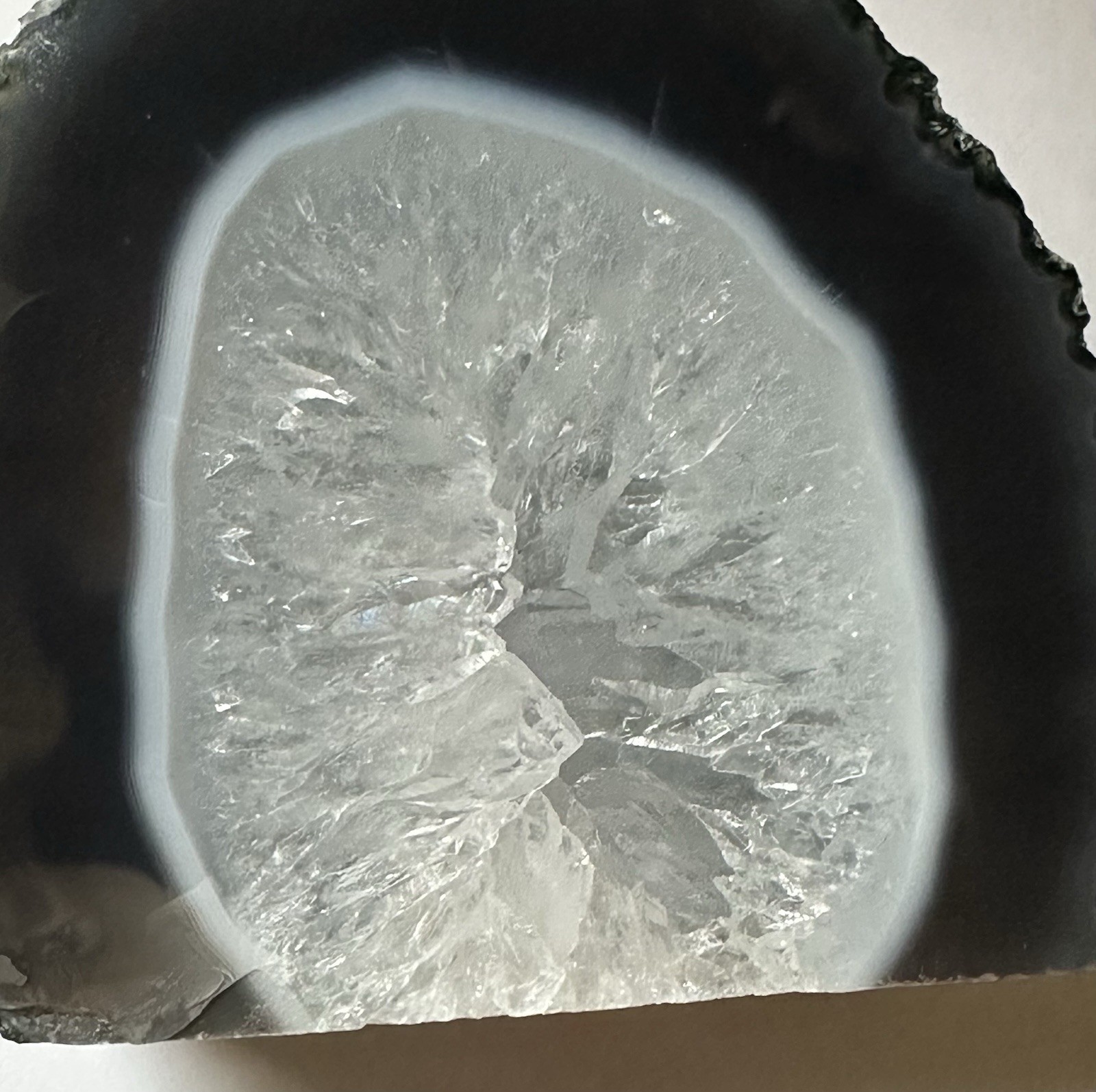 2.8 Pound Natural Amethyst Agate Cut base ! Amazing Quality Crystals And Gems!