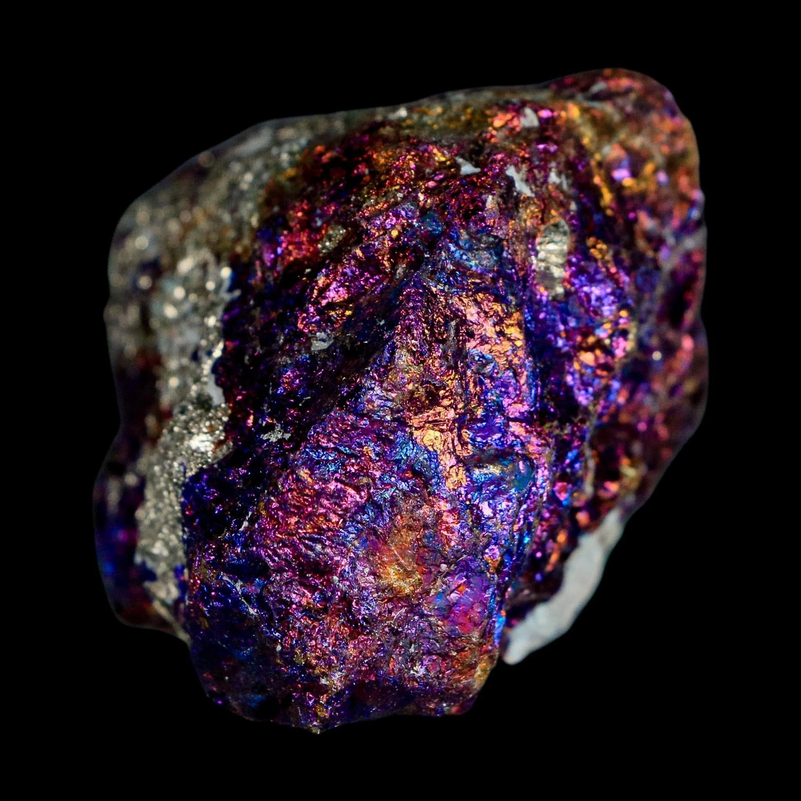 2.7″ Chalcopyrite Bornite Brilliant Multicolored Peacock Ore Chihuahua Mexico