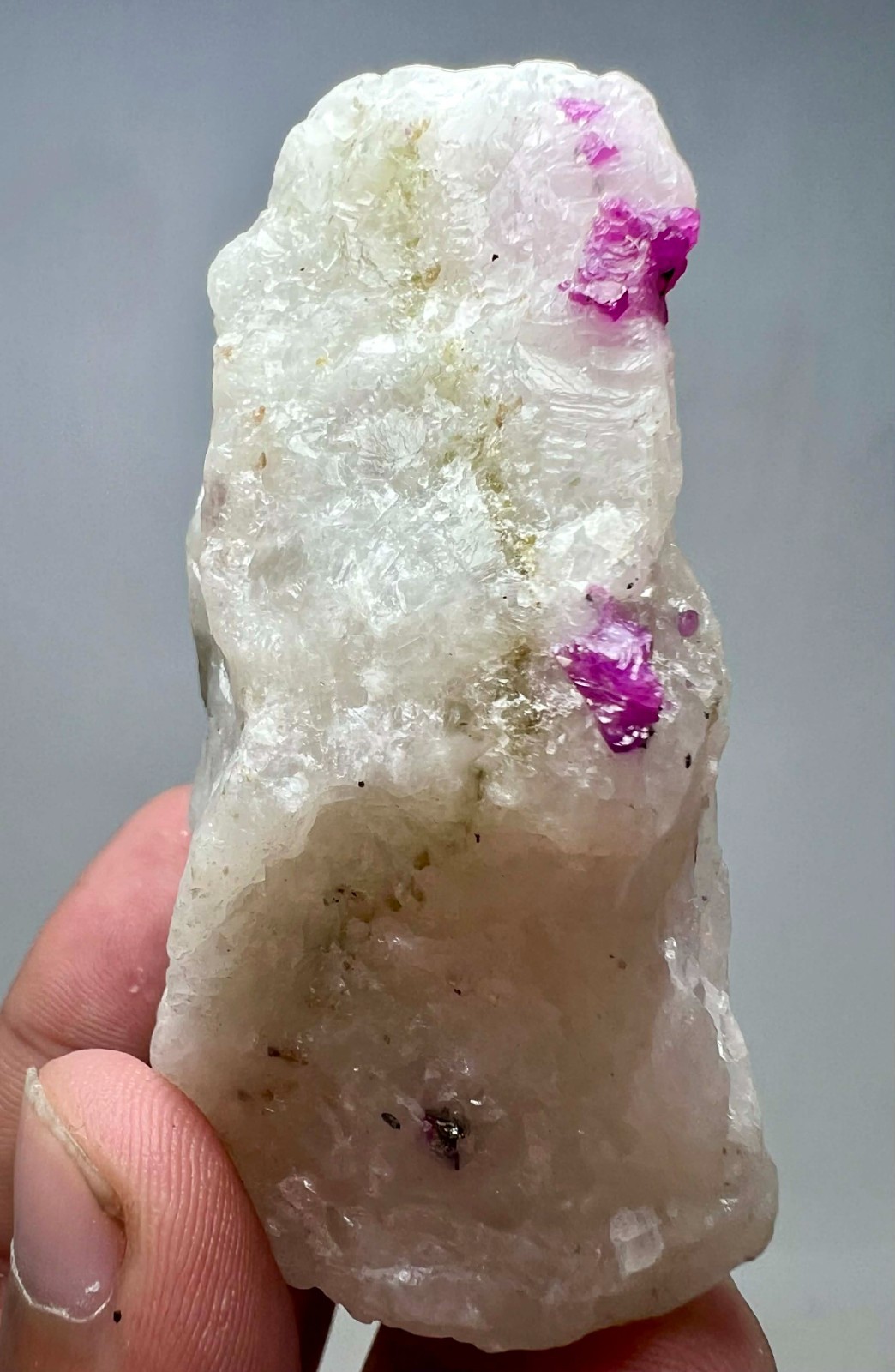155 Gram Very Beautiful Top Red Ruby Crystal On Matrix From Jegdalik @Afg