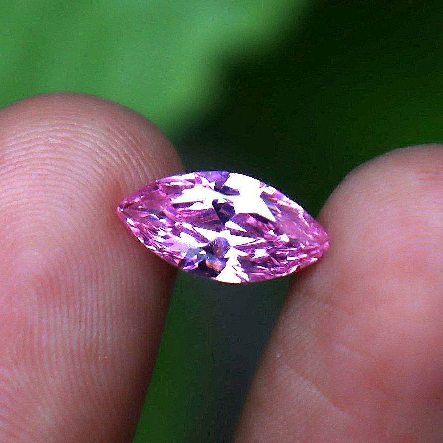 Pair 5.80 Ct Natural Pink Zircon Marquise Cut Certified Loose Gemstone