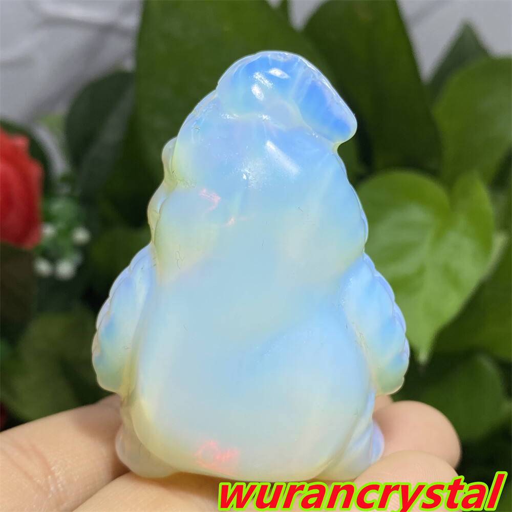 Top Opalite Oogie Boogie Skull Crystal Carved point Christma Halloween gift 1pc
