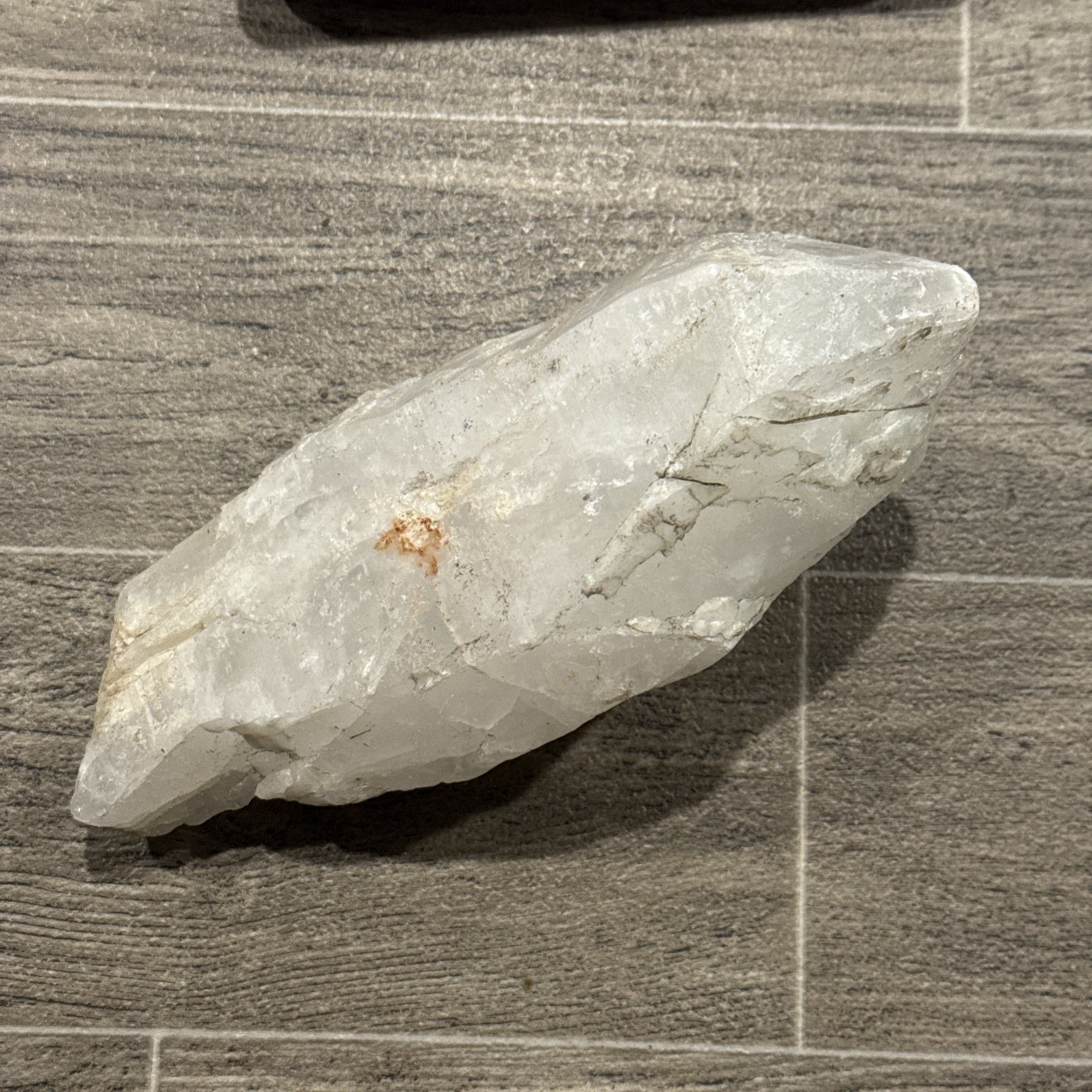 Natural Quartz Point very large ~10 1/4 inches long X 4 1/8 inches 5 Lbs 13.9oz