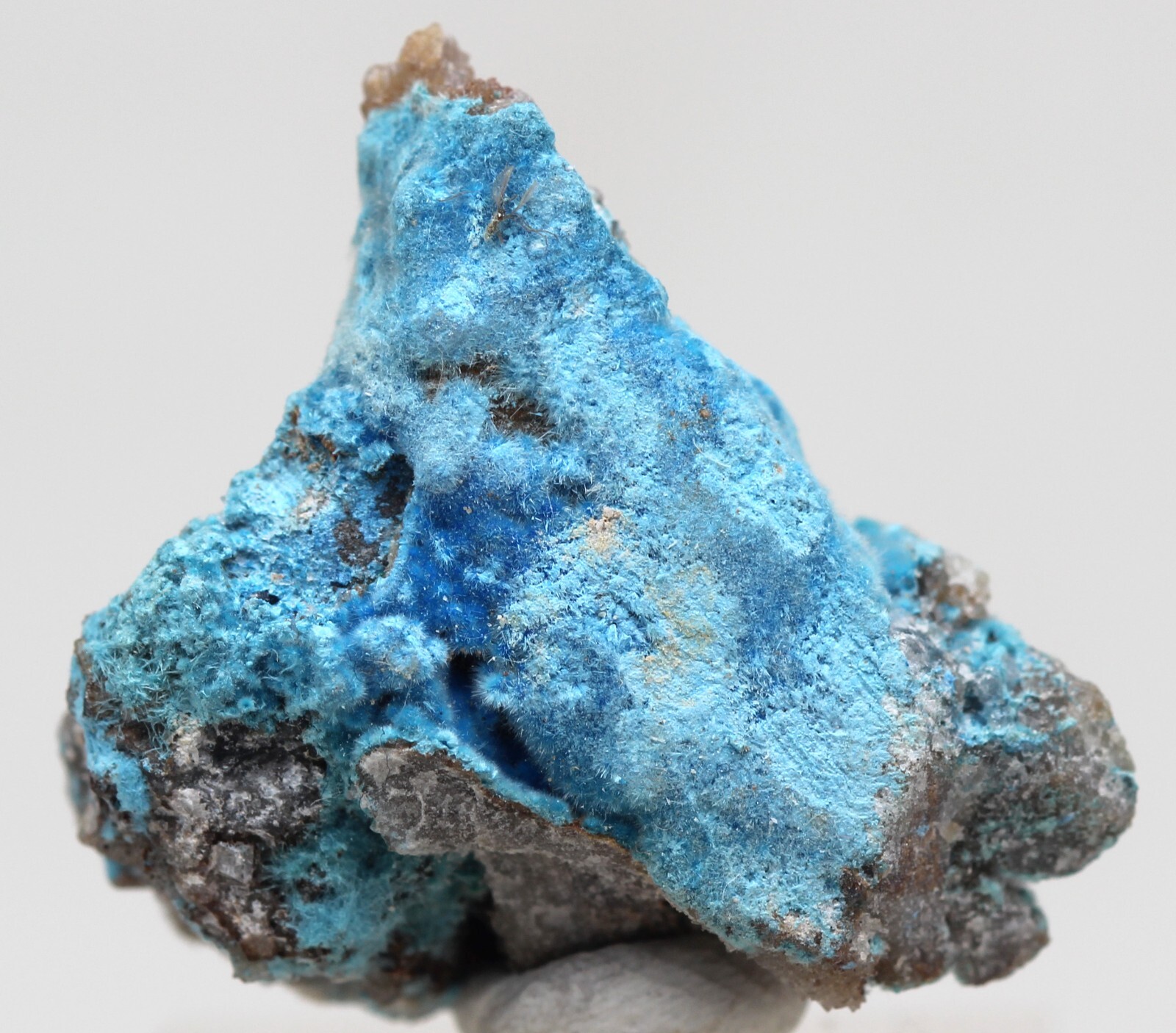 CYANOTRICHITE Crystal Spray Cluster Mineral Specimen GUIZHOU CHINA