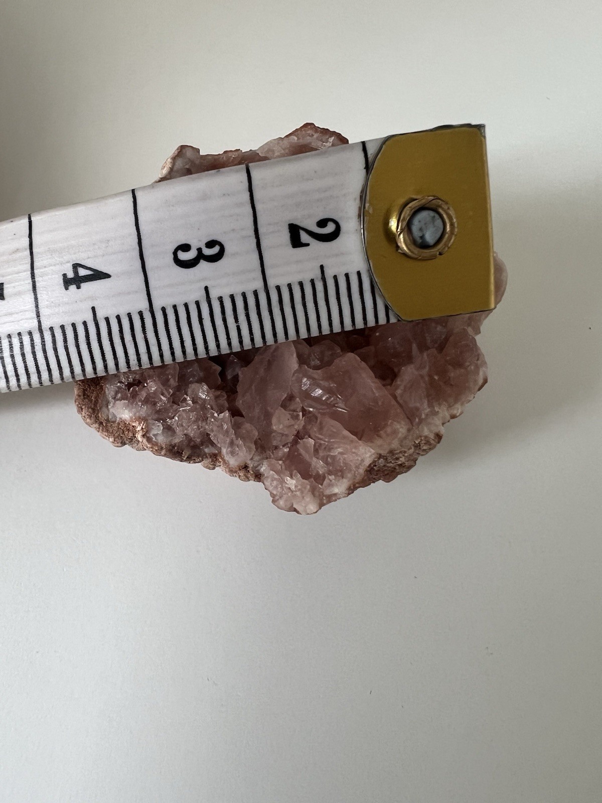 32g – Mini Pink Amethyst Geode Cave from Argentina