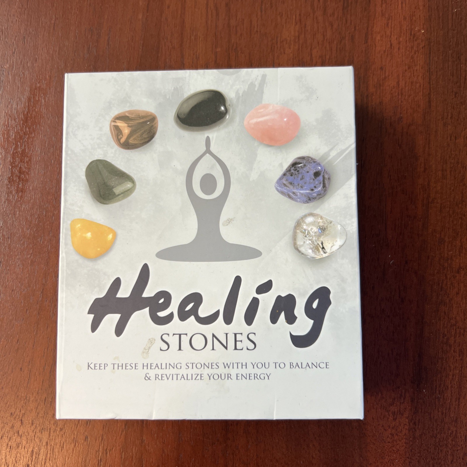 Healing Stones Kit Energy, Balance, Chakras, Reiki Tools, Meditation, Gift