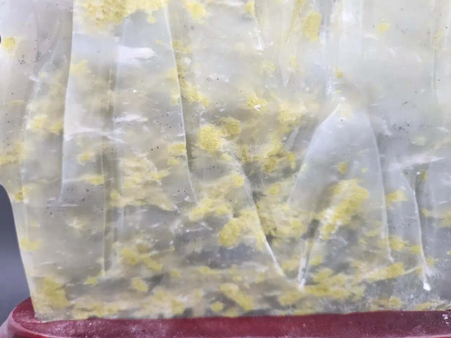 Large Scenic Display Natural Jade Crystal Carving – Chinese Landscape Village