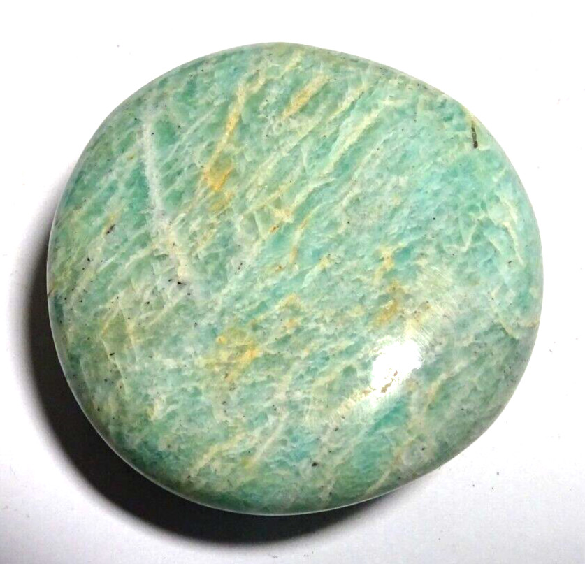 AMAZONITE PALMSTONE – 5.1 x 4.9 cms 83 gms – female empowerment #G