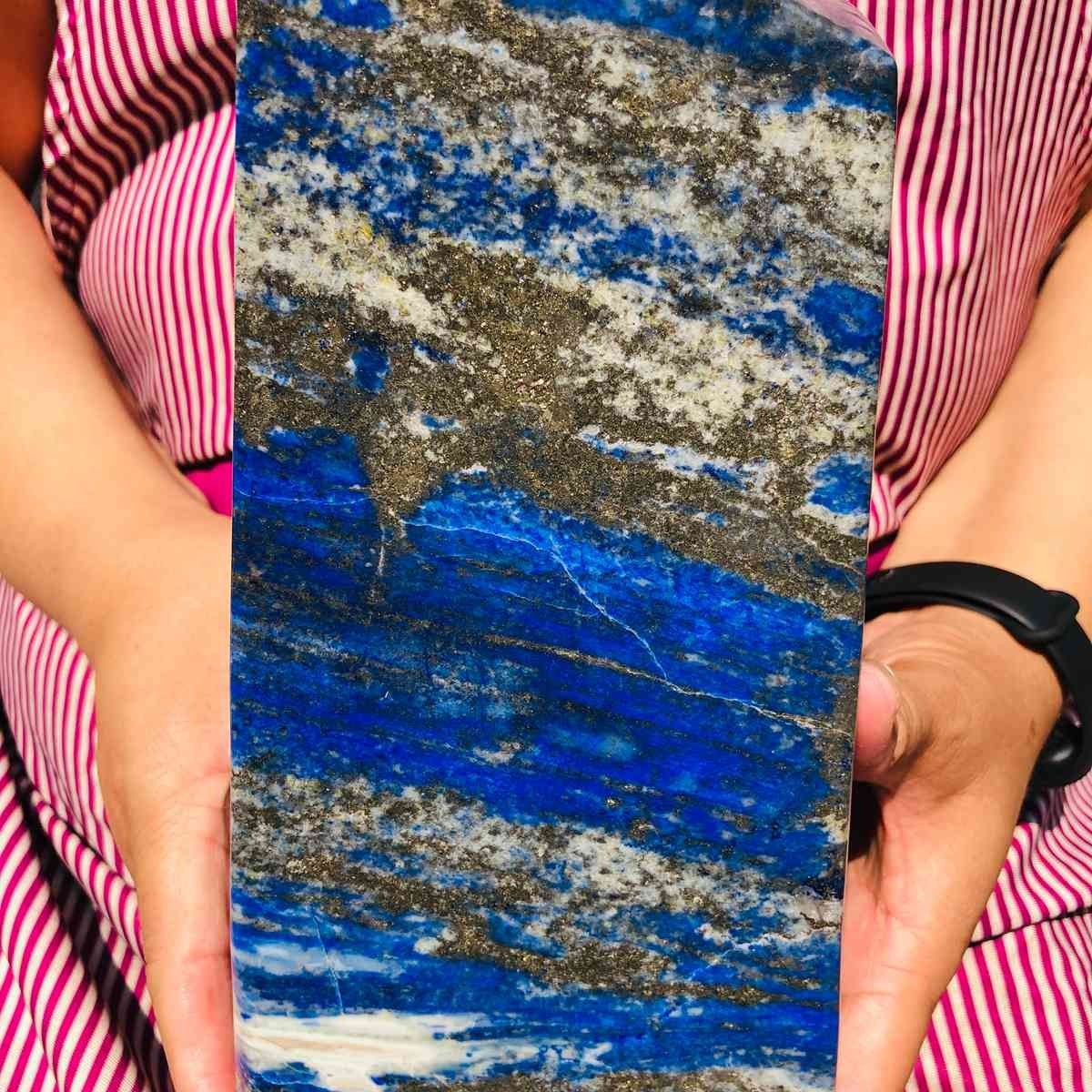 10LB Natural Lapis Lazuli Mineral Specimen Deep Blue Crystal healing Collect