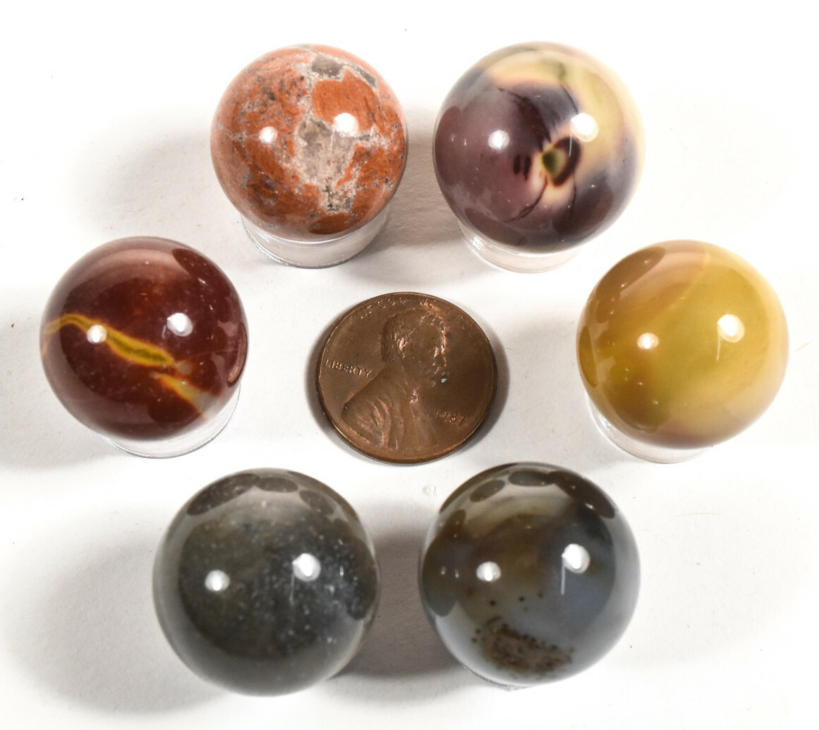 20mm Mookaite Jasper Sphere Polished Multicolor Crystal Mineral – Australia 1PC