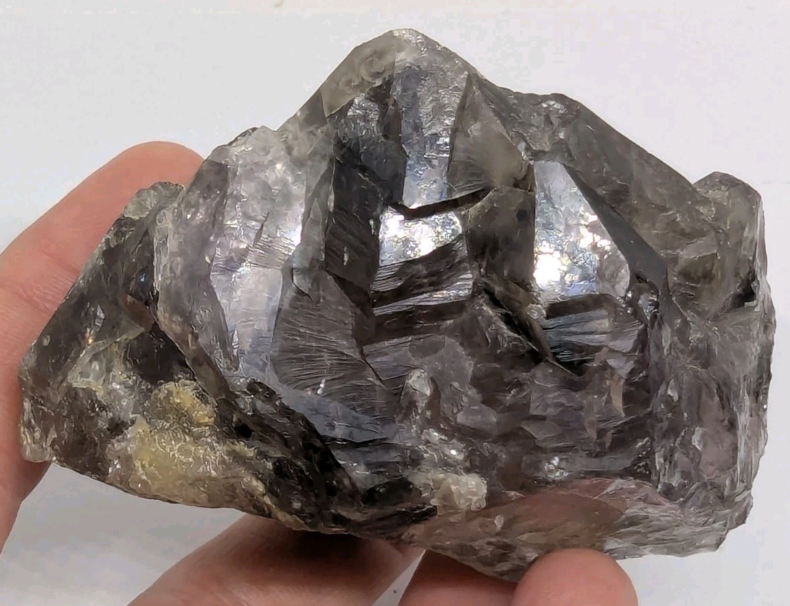 Hallelujah Junction Quartz- Smoky, Amethyst, Citrine 487 Gr (1 Lb 1+ Oz) Lot #10