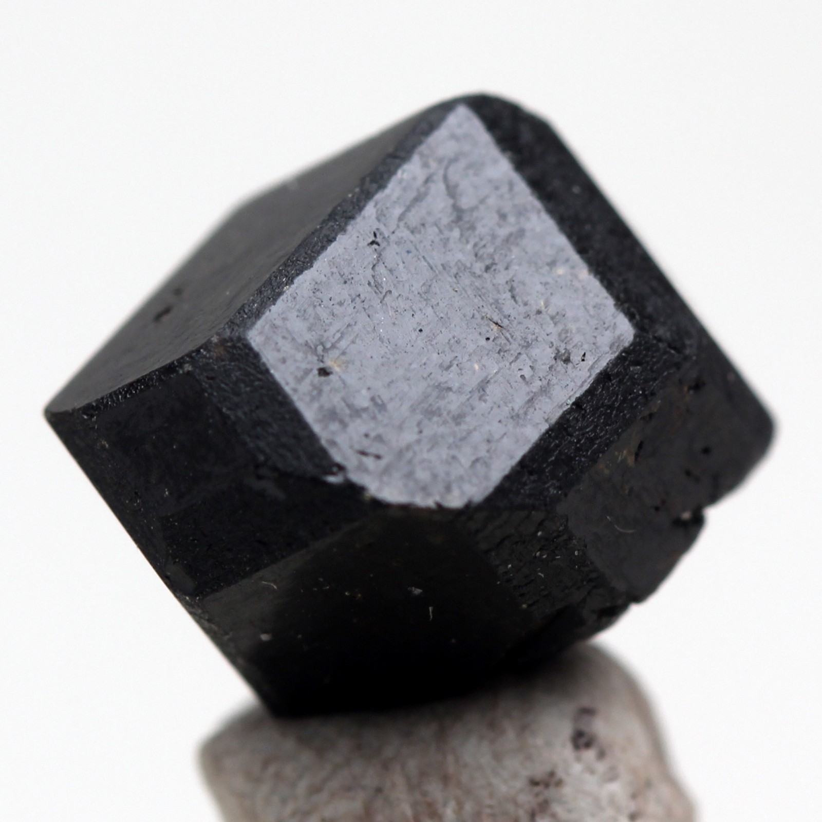 GARNET ANDRADITE Crystal Mineral Specimen Melanite Black Natural Authentic MALI
