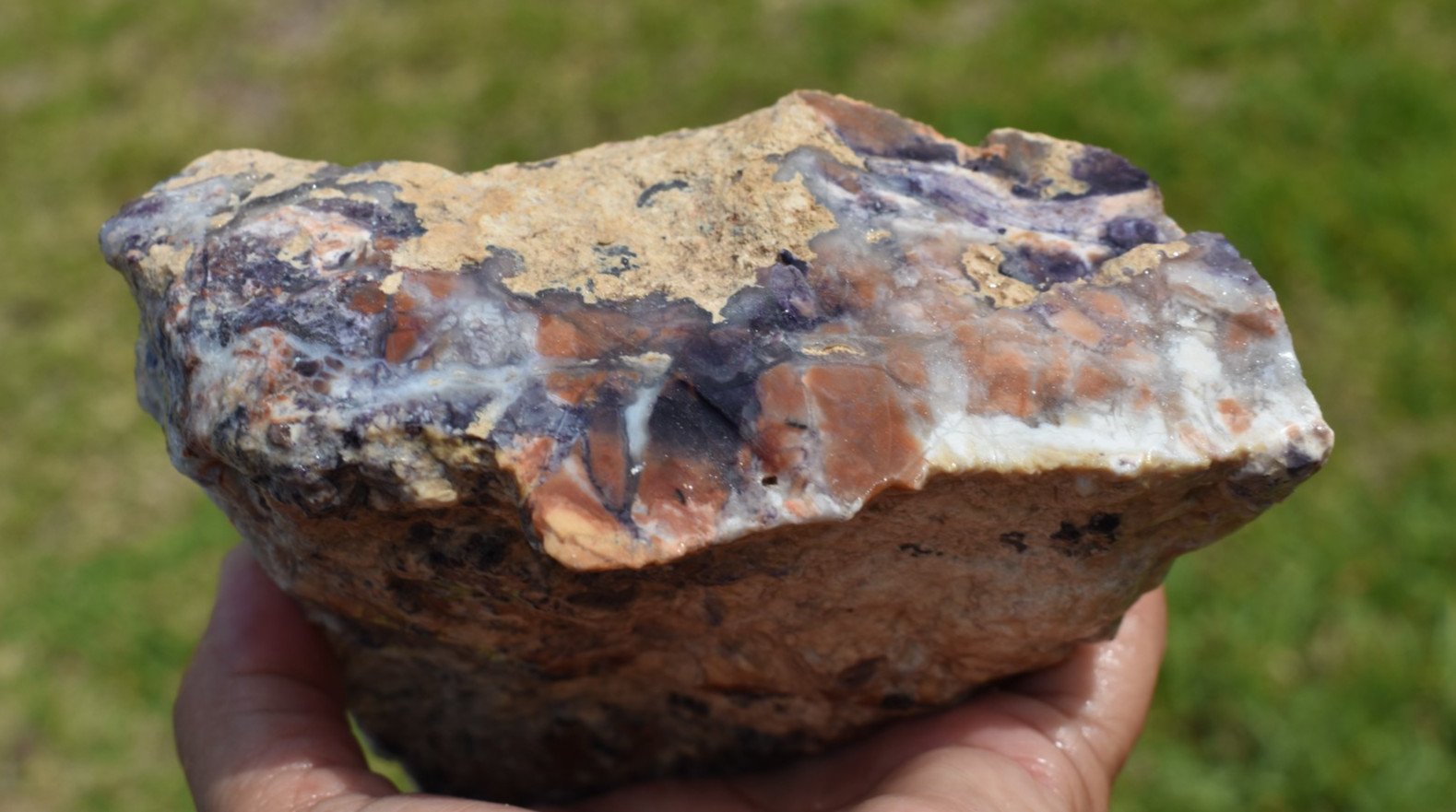 1.84 LB Tiffany Stone (Utah) Rough lapidary Rock (R- CCZ)
