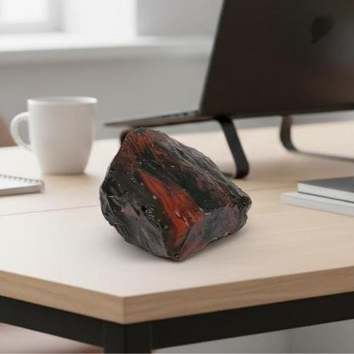 Bloodstone Jasper Rough Slab Crystal 910-1010 CT Red | Protection Healing Energy