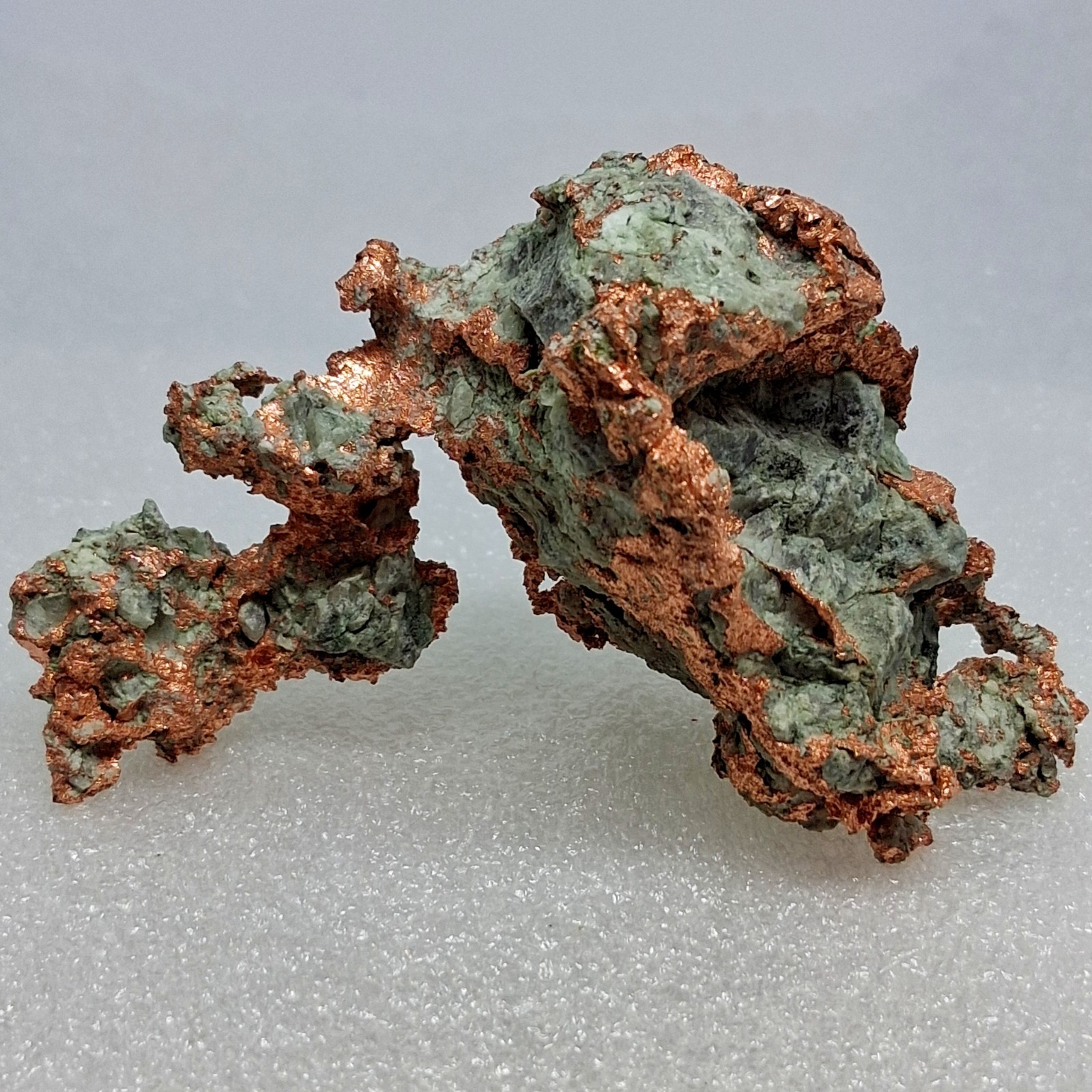 Raw Native Copper Specimen With Chrysocolla Large Natural Healing Copper Nugget
