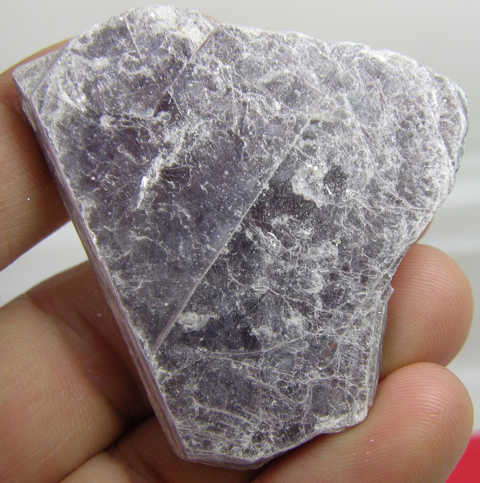 #10 45mm Brazil Natural Raw Semi-Translucent Mica Crystal Slice Specimen 1 3/4in
