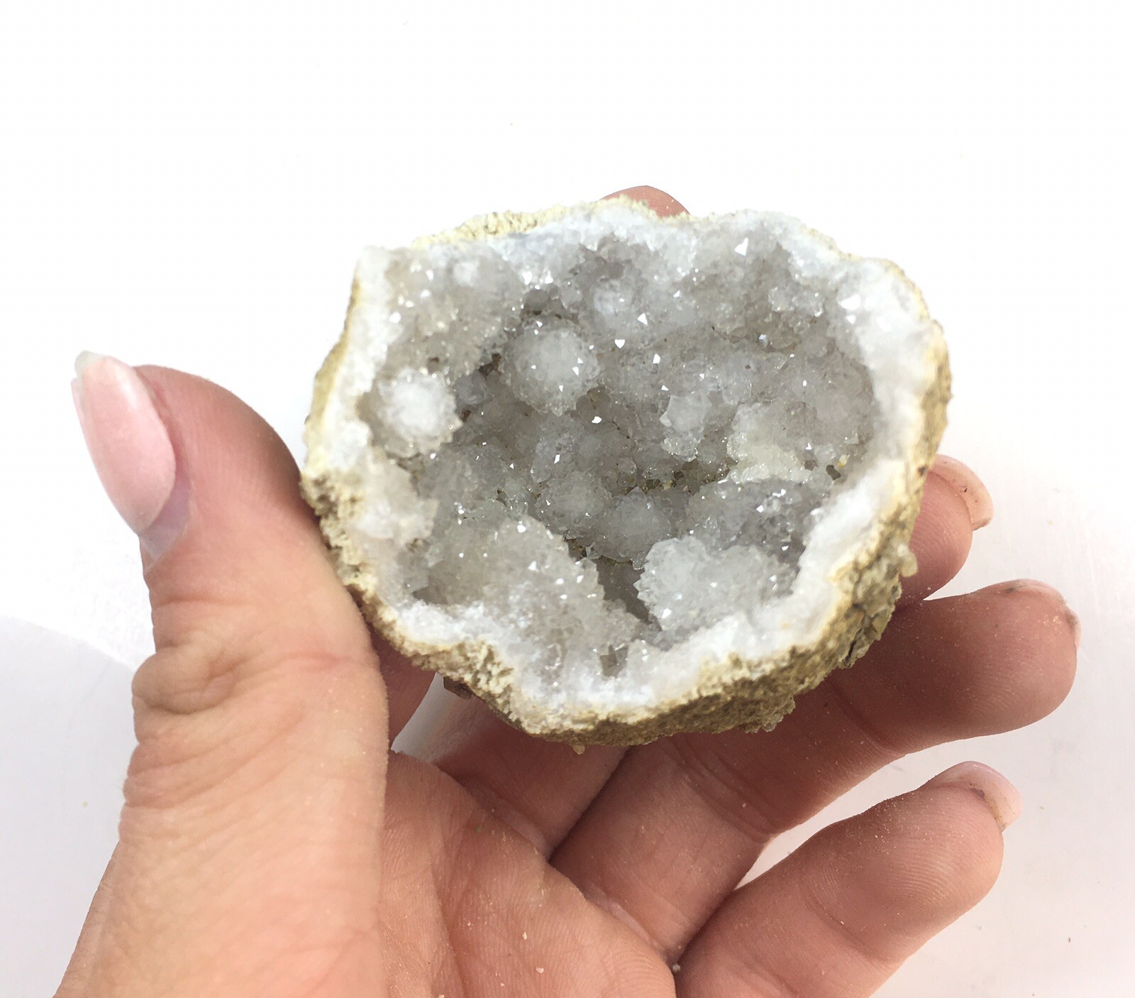 20 Break Crack Open Your Own Whole Quartz Geodes W/Gift Bag – 2″ Crystal Rocks