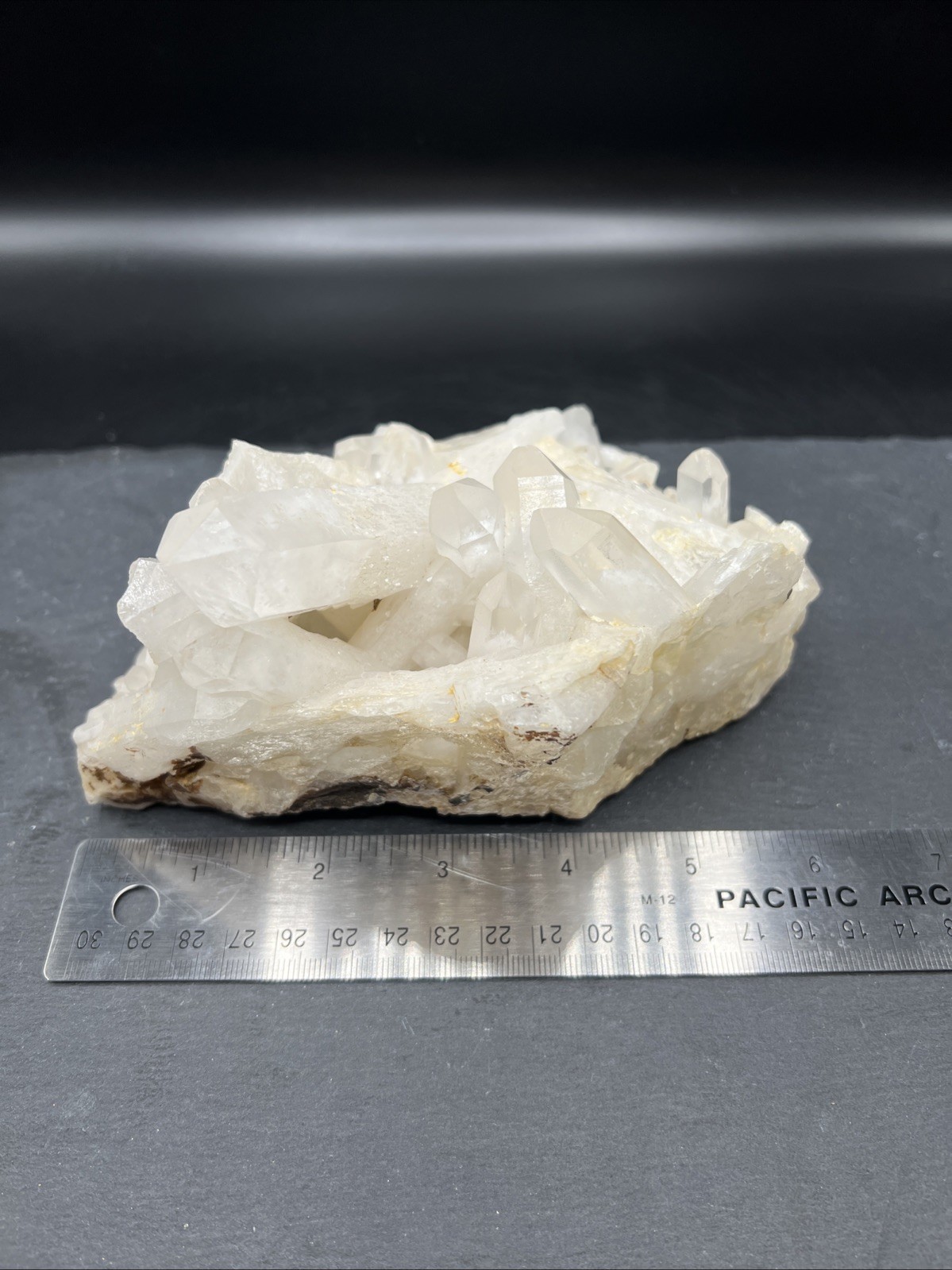 2.6Lb. Natural white quartz crystal Cluster specimen mineral healing